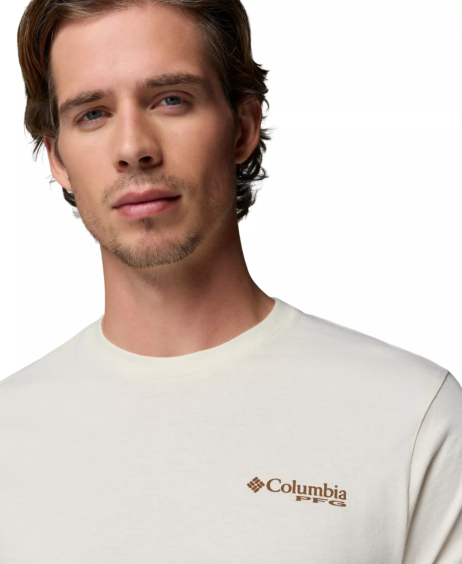 Men's PFG Cebo Graphic T-Shirt - Chalk - L