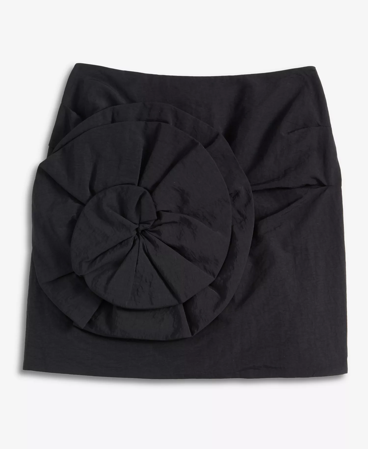 Women's Rose Mini Skirt, Macy's Exclusive - Deep Black - 0