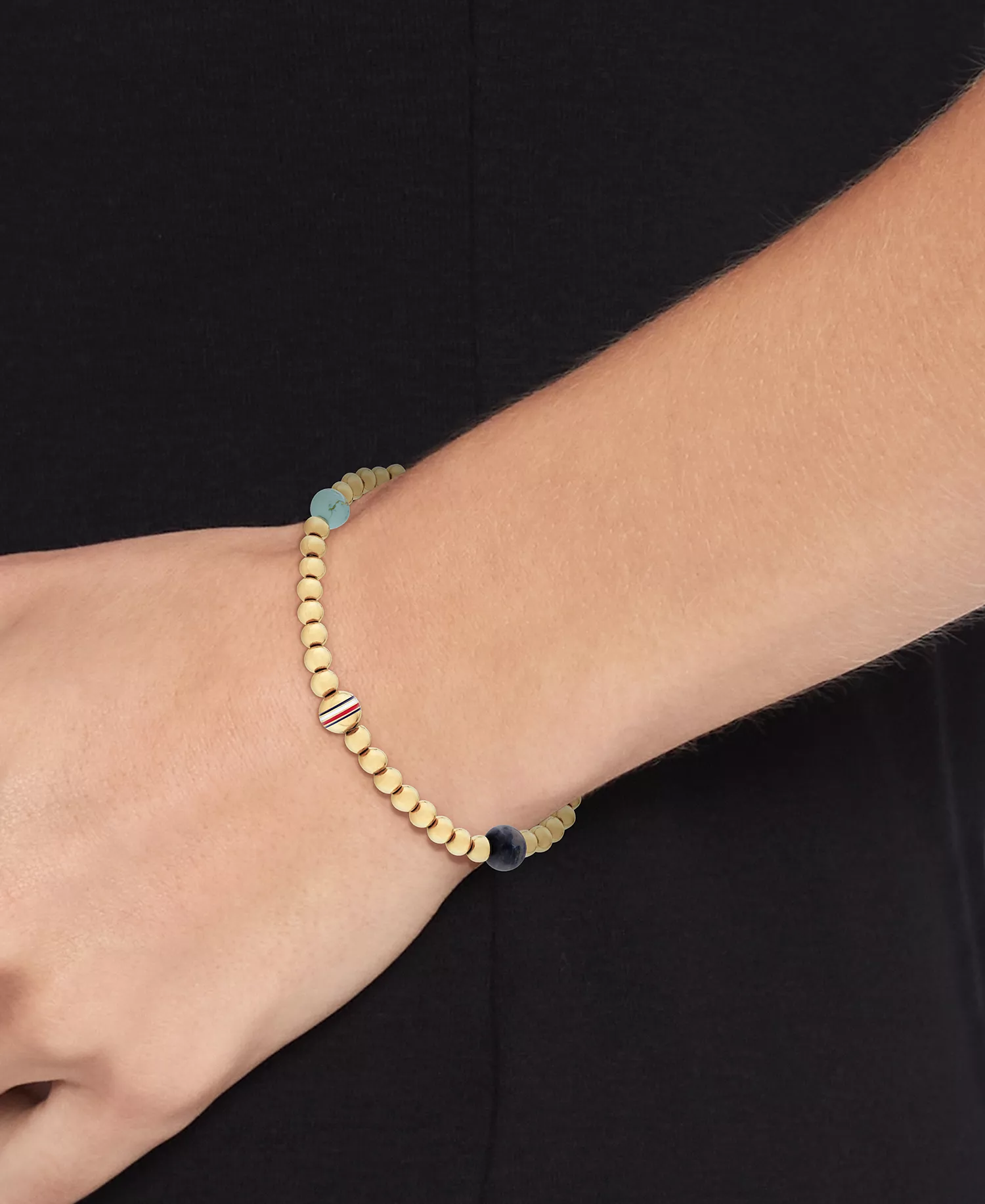 Women's Modern Hippie Gold-Plated Stainless Steel Bracelet - Gold - ONE SIZE