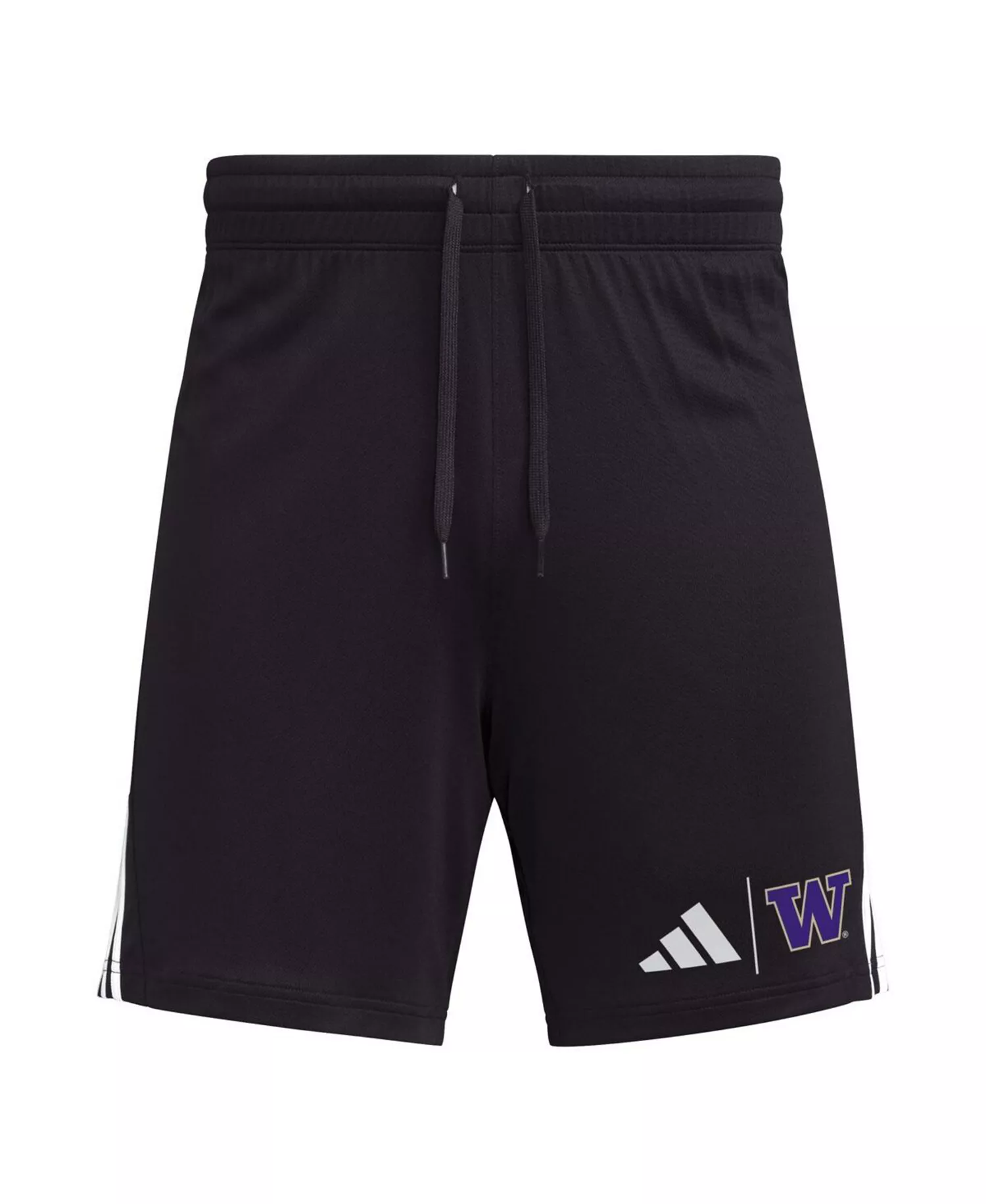 Men's Black Washington Huskies AEROREADY 7" Shorts - Black - 2XL