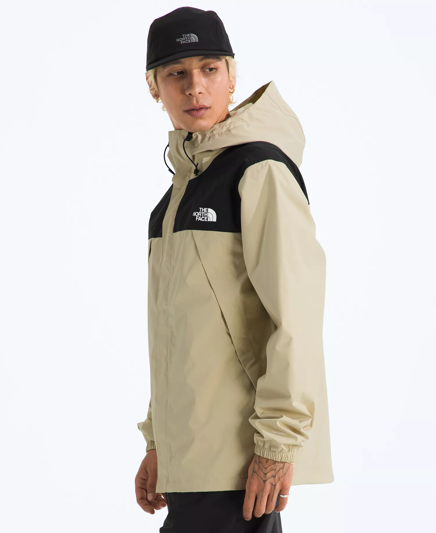 Men's Antora Jacket - Desert Stone/TNF Black - 2XL