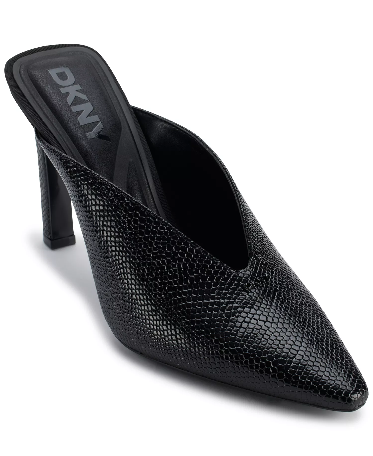 Women's Cadena Slip On Mule Pumps - Black - 10M
