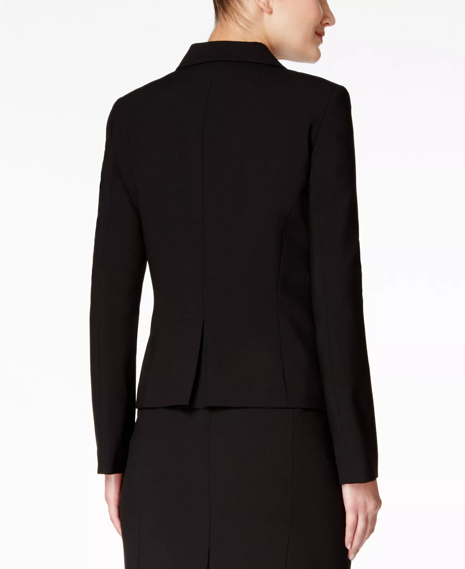 Two-Button Blazer - Black - 10