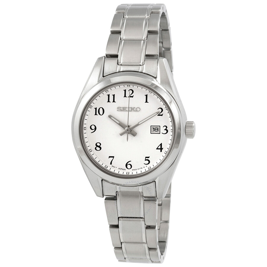 Seiko Core Quartz White Dial Ladies Watch