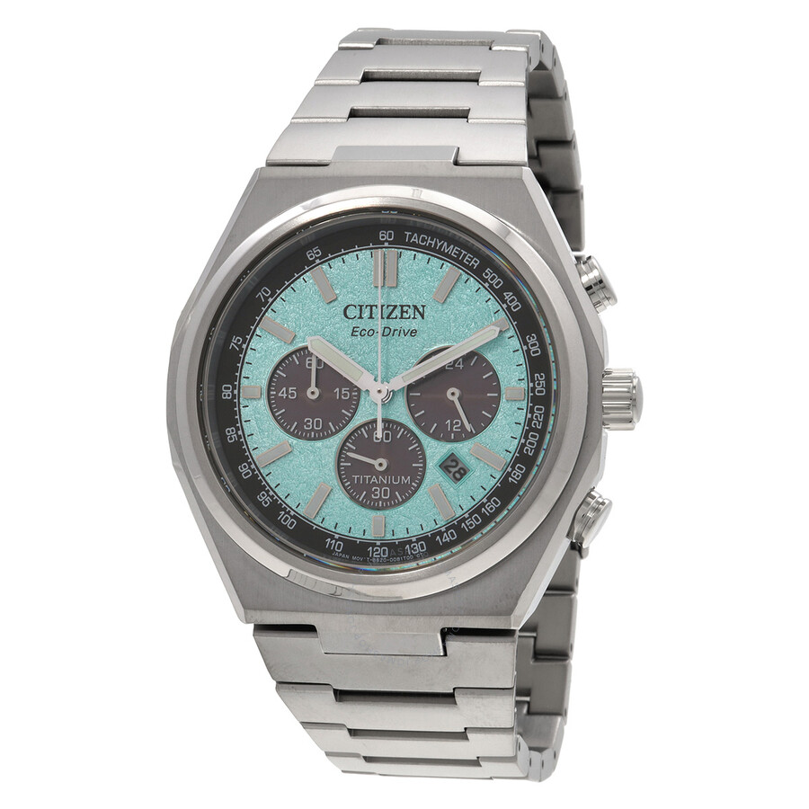 Citizen Zenshin Chrono Blue Dial Ladies Watch
