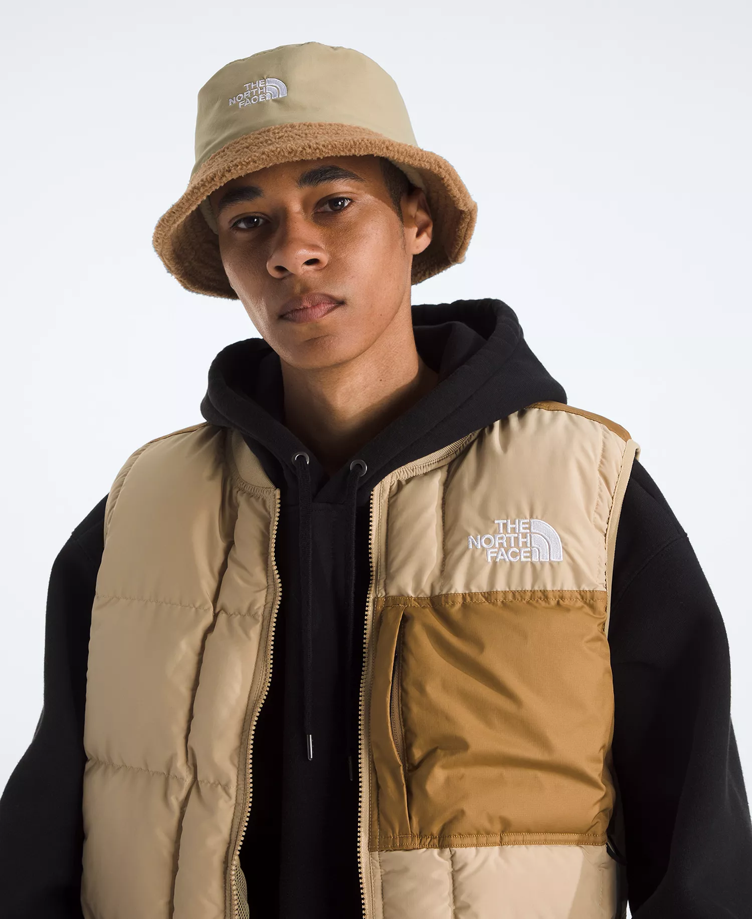 Men's Yumiori Bucket Hat - Utility Brown/Khaki Stone - L/XL