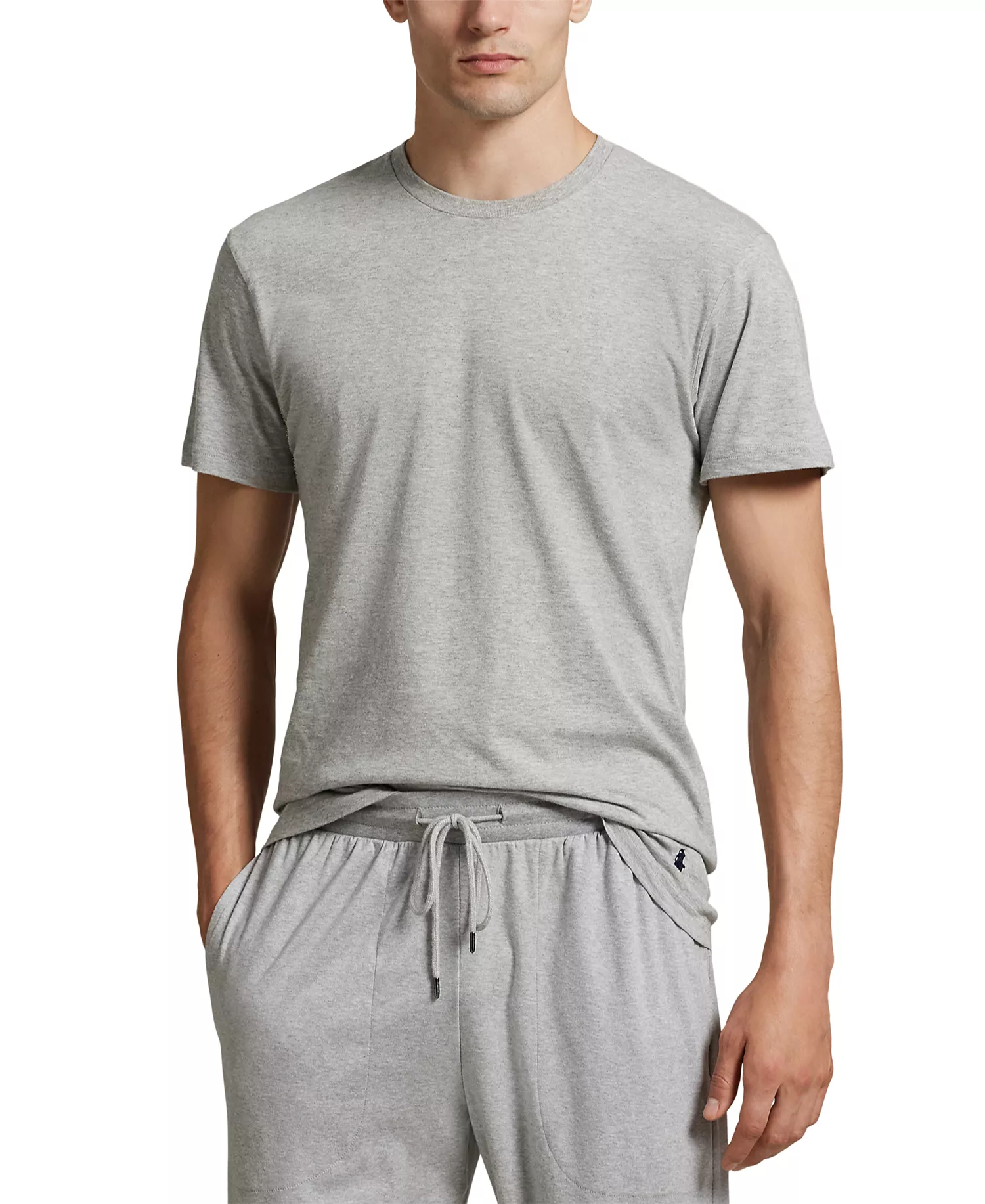 Men's 3-Pack Classic Fit Crewneck Undershirts - Red/Andover Heather/Cruise Navy - L