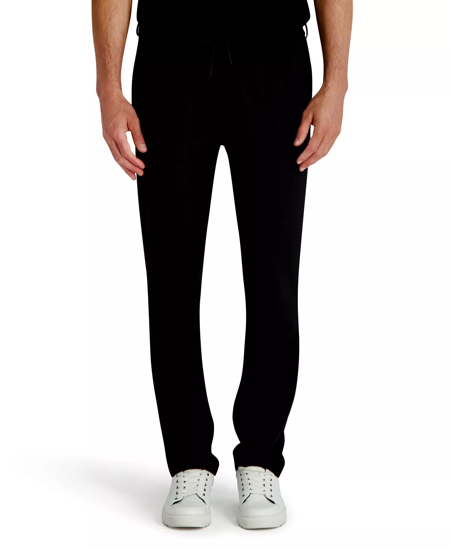 Men's Regular Fit Pants - Black - 2XL