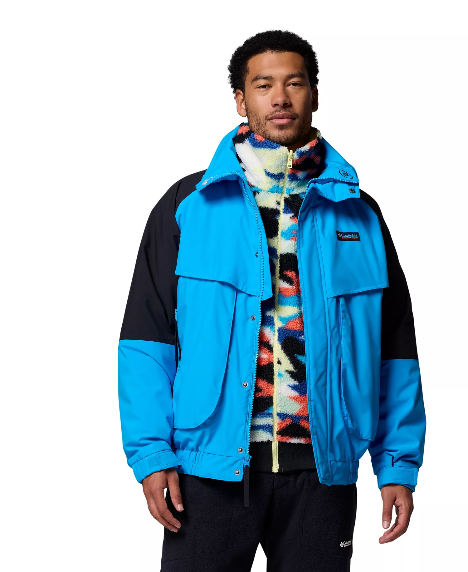 Men's Powderkeg Remastered Interchange Jacket - Compass Blue/black - M