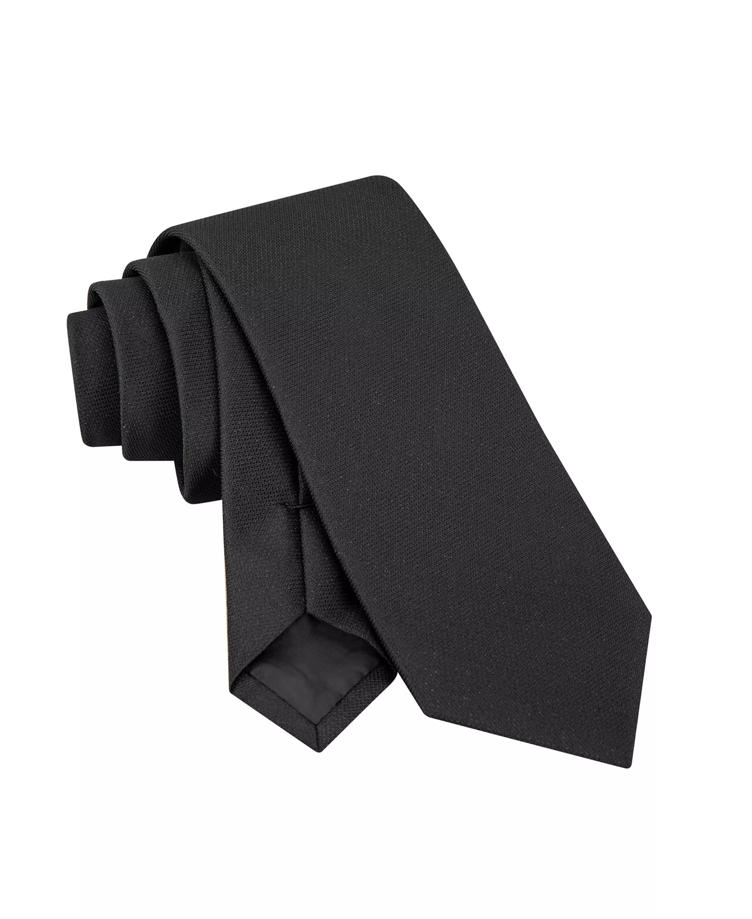 Men's Emerson Lurex Solid Tie - Black - ONE SIZE