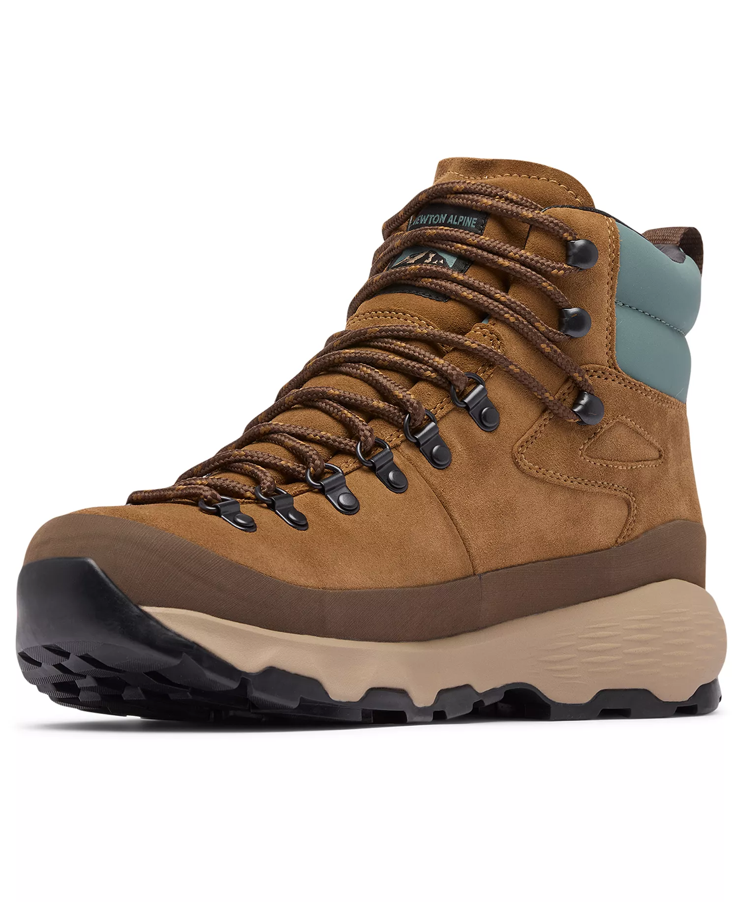 Men's Newton Alpine Boots - Light Brown/Metal - 11.5
