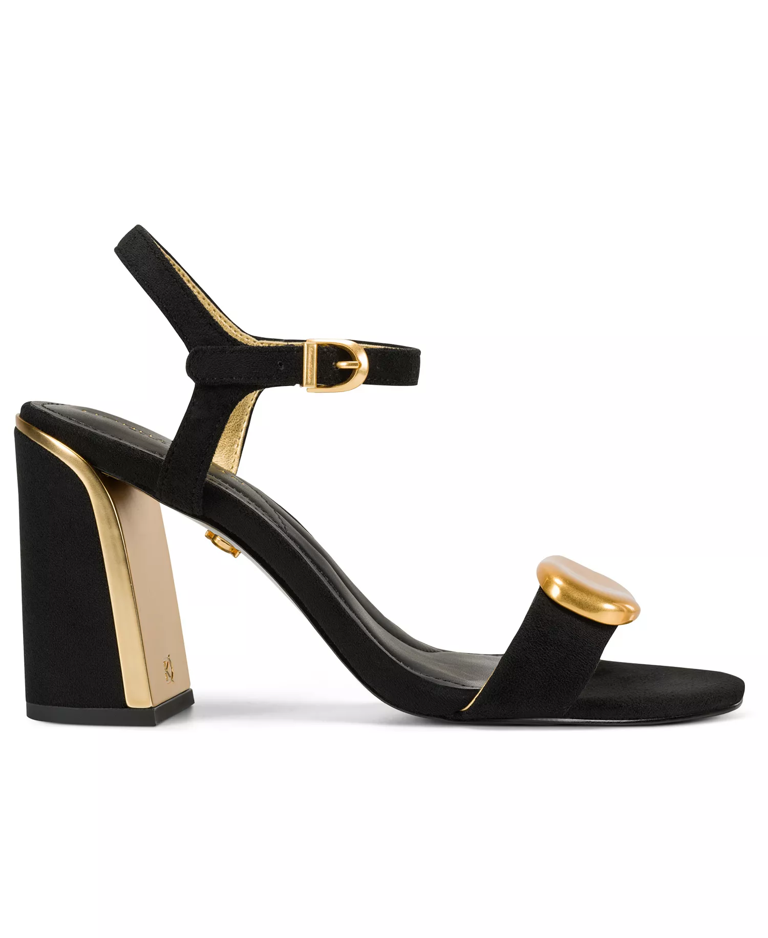 Seraphina Ankle Strap Sandals - Black - 10M