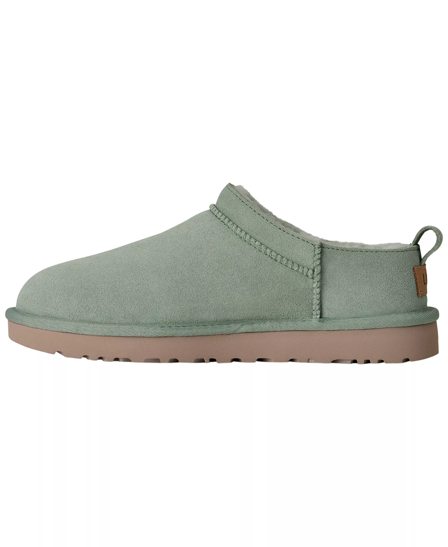 UGG Women's Classic Micro Pull Tab Round Toe Booties - Artichoke - 10M