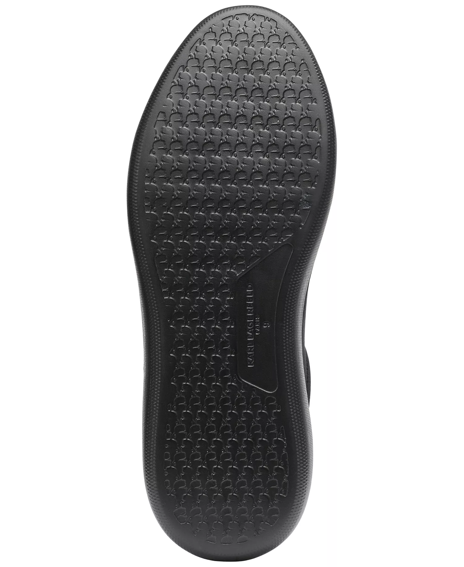 Men's Round Toe Sneakers - Black - 10.5M