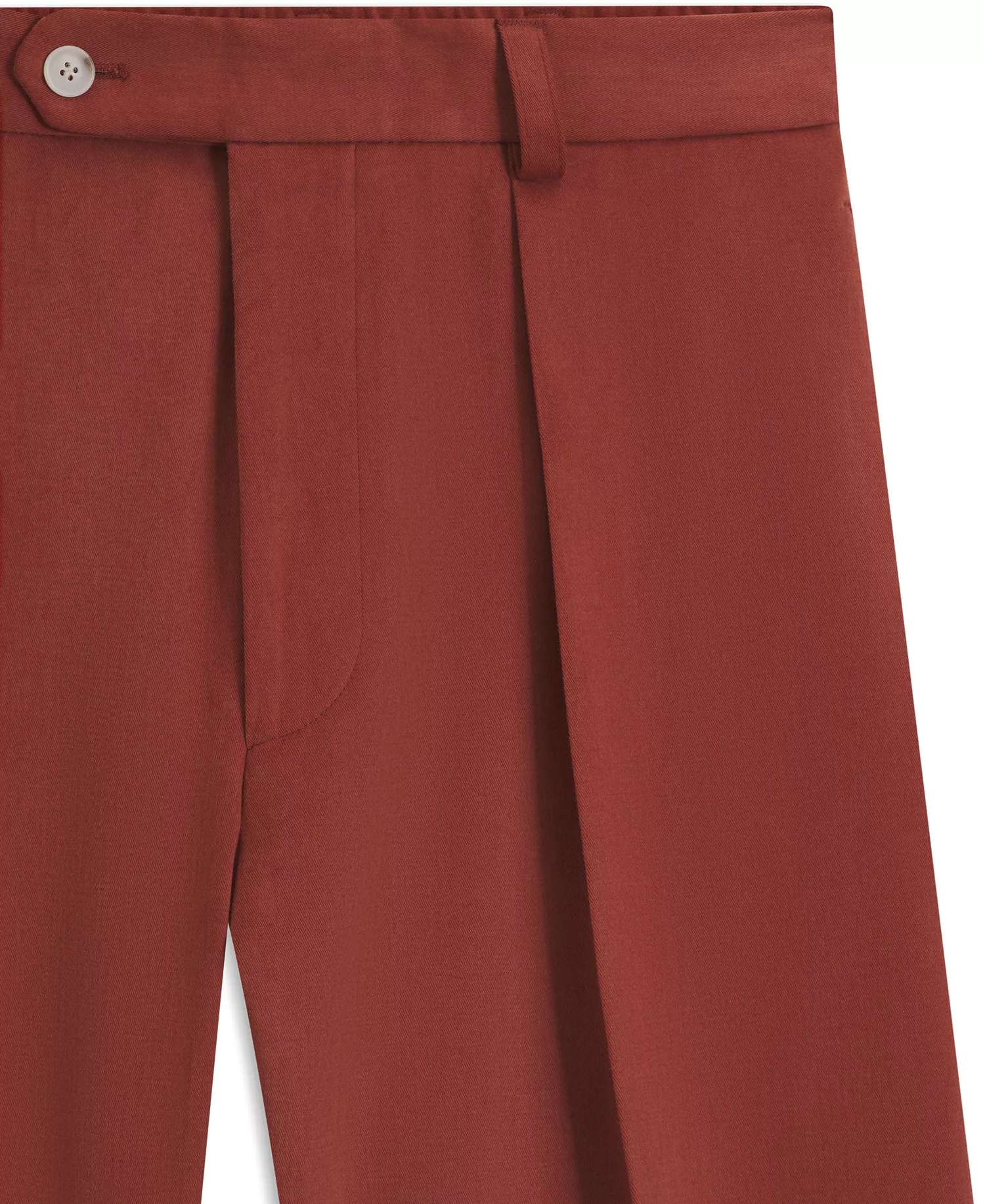 BECKHAM x BOSS Men's Cotton Micro-Patterned Pants - Dark Red - 30R