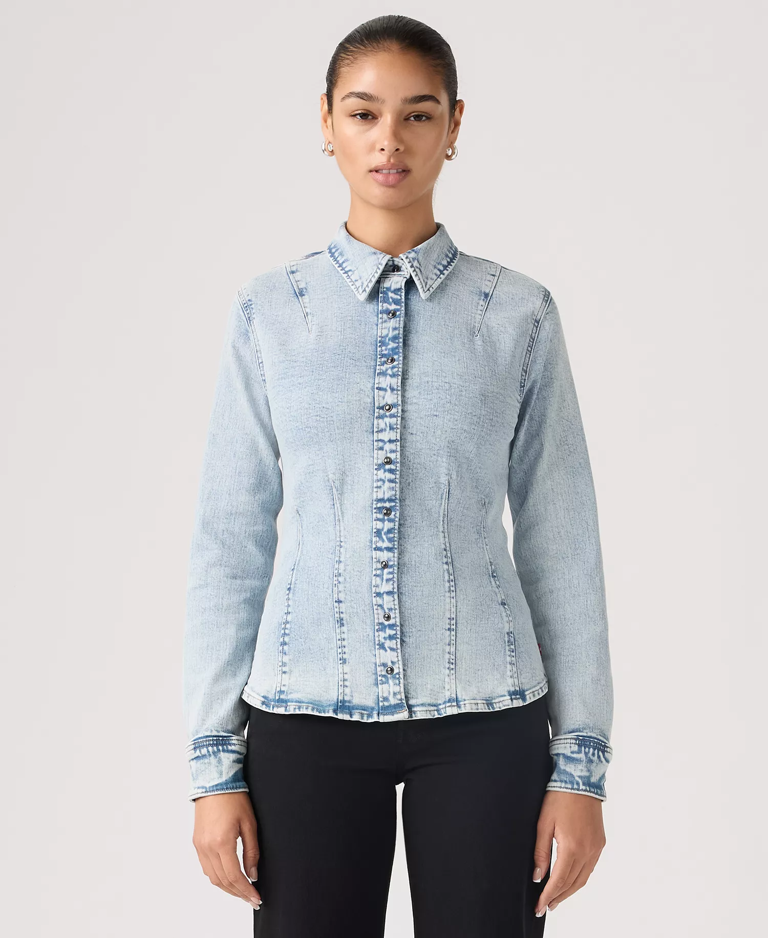 Women's Long-Sleeve Shirt - In The Dusk - L
