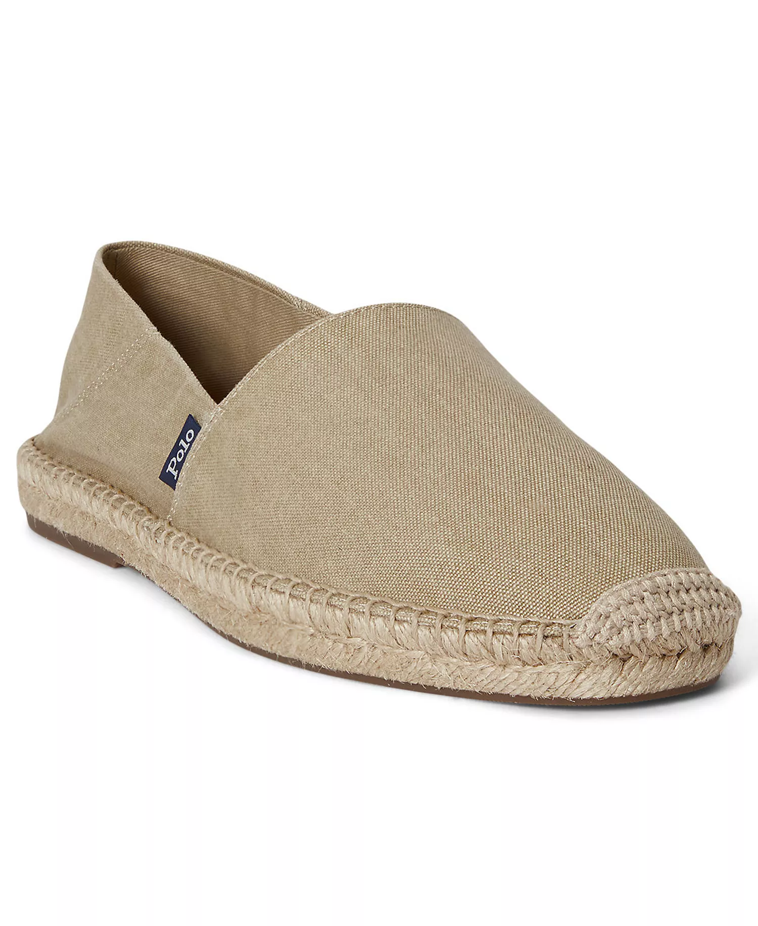 Men's Cevio Washed Canvas Collapsible Heel Espadrilles - Khaki - 10.5D