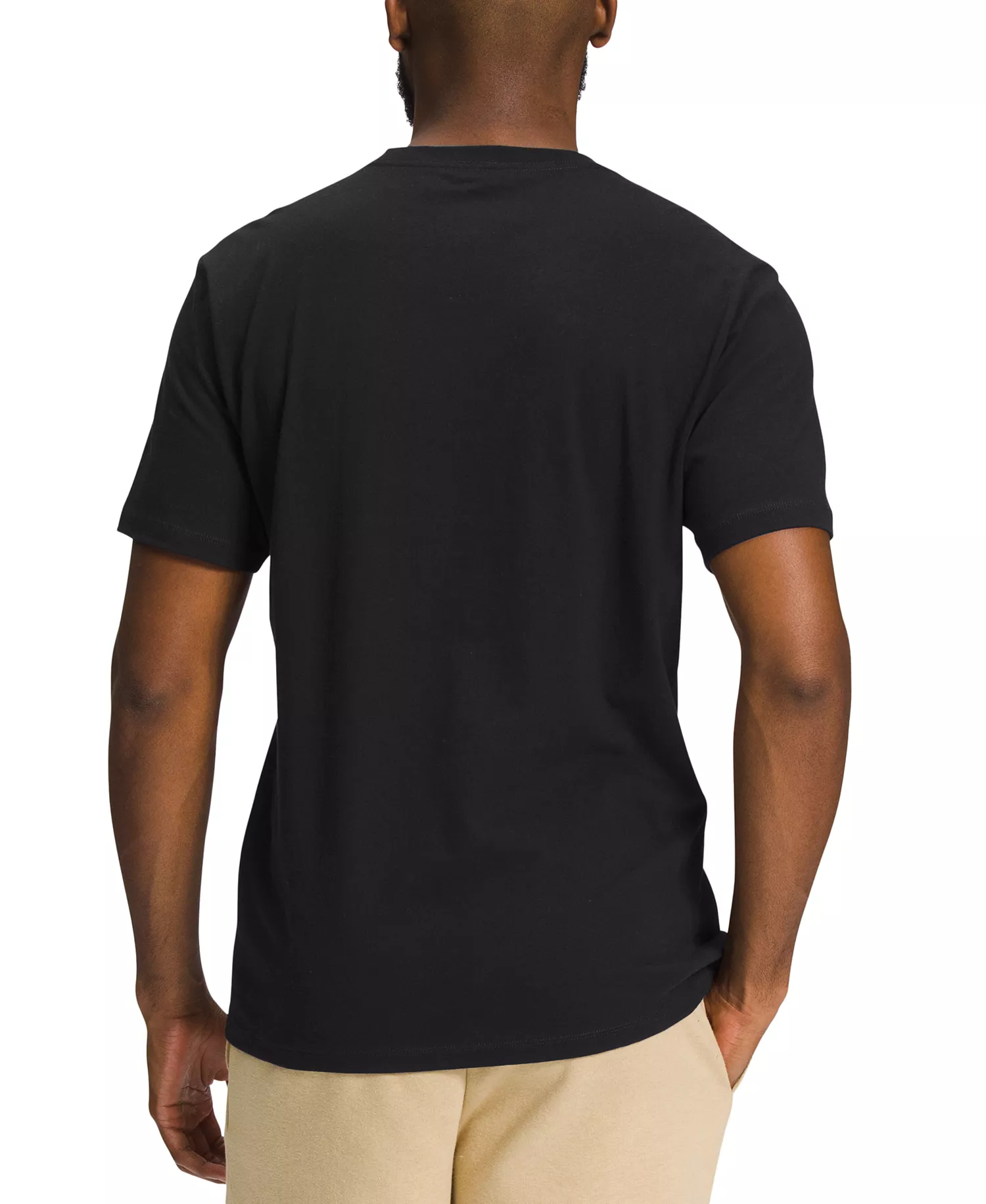 Men's Half-Dome Logo T-Shirt - TNF Black, White - L