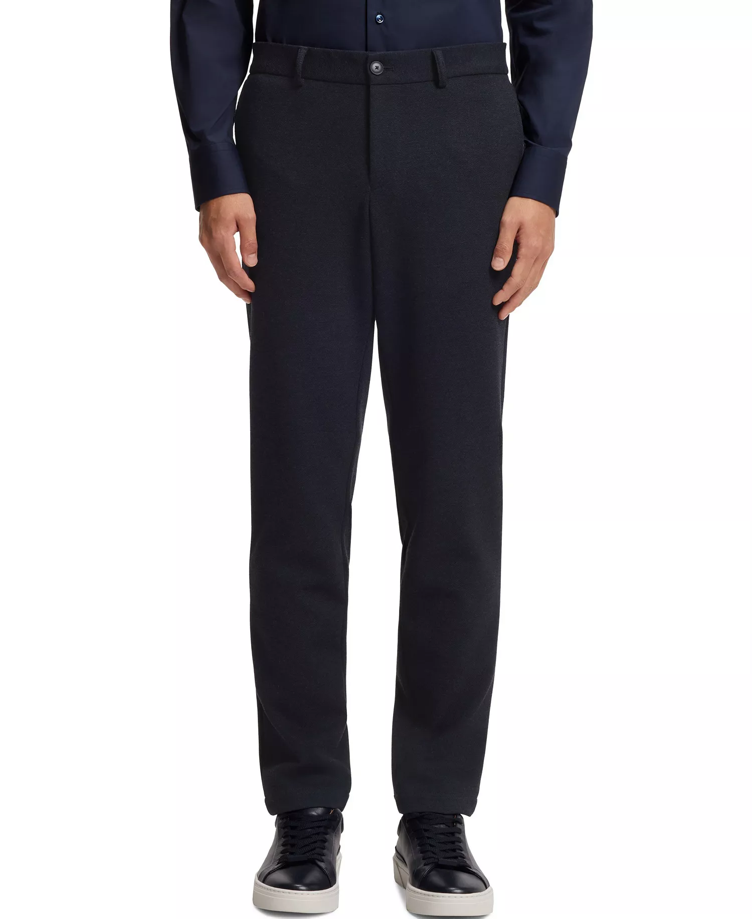 Men's Performance-Stretch Slim-Fit Pants - Dark Blue - 28R