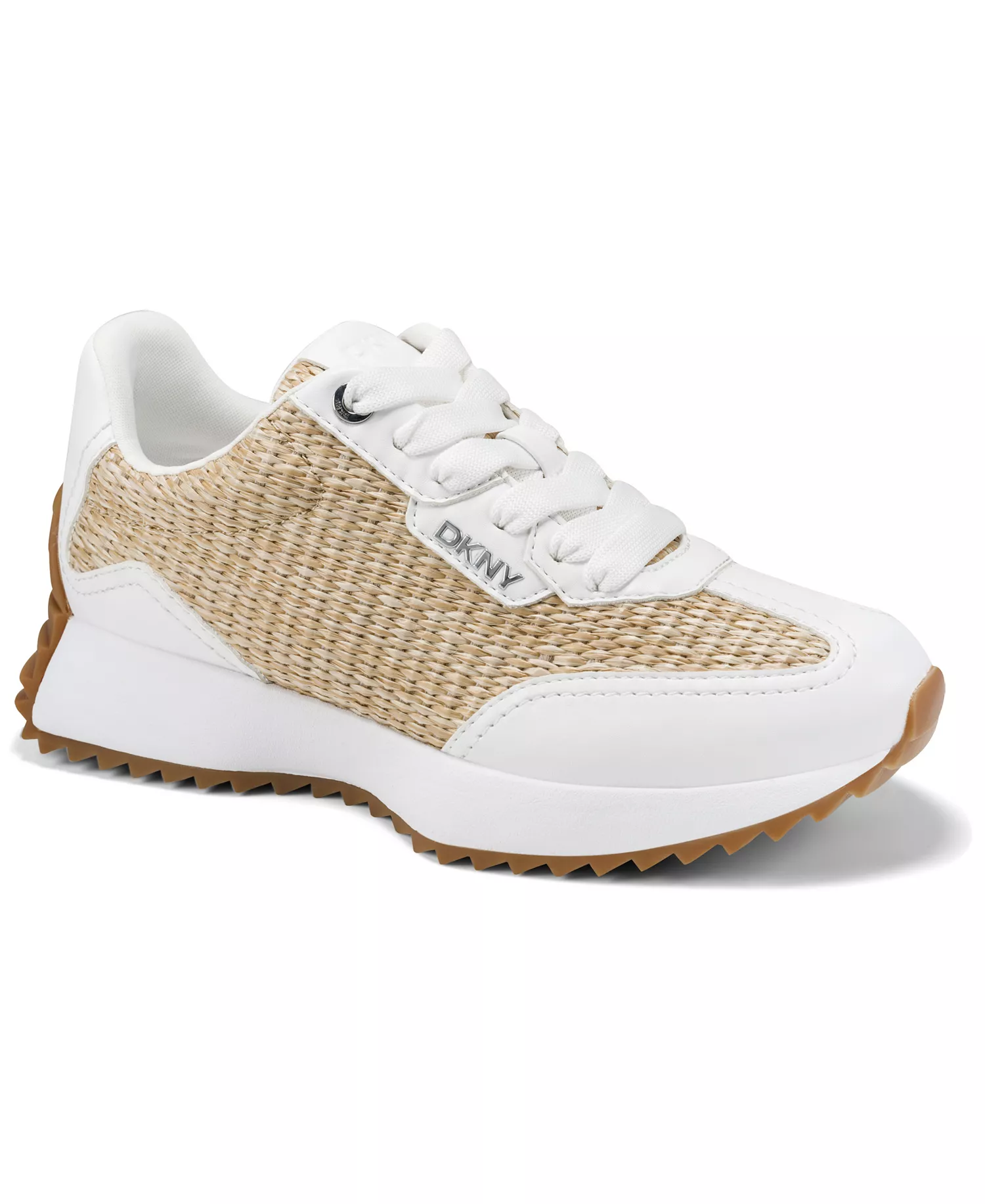 Women's Naples Lace Up Sneaker - Beige - 10M