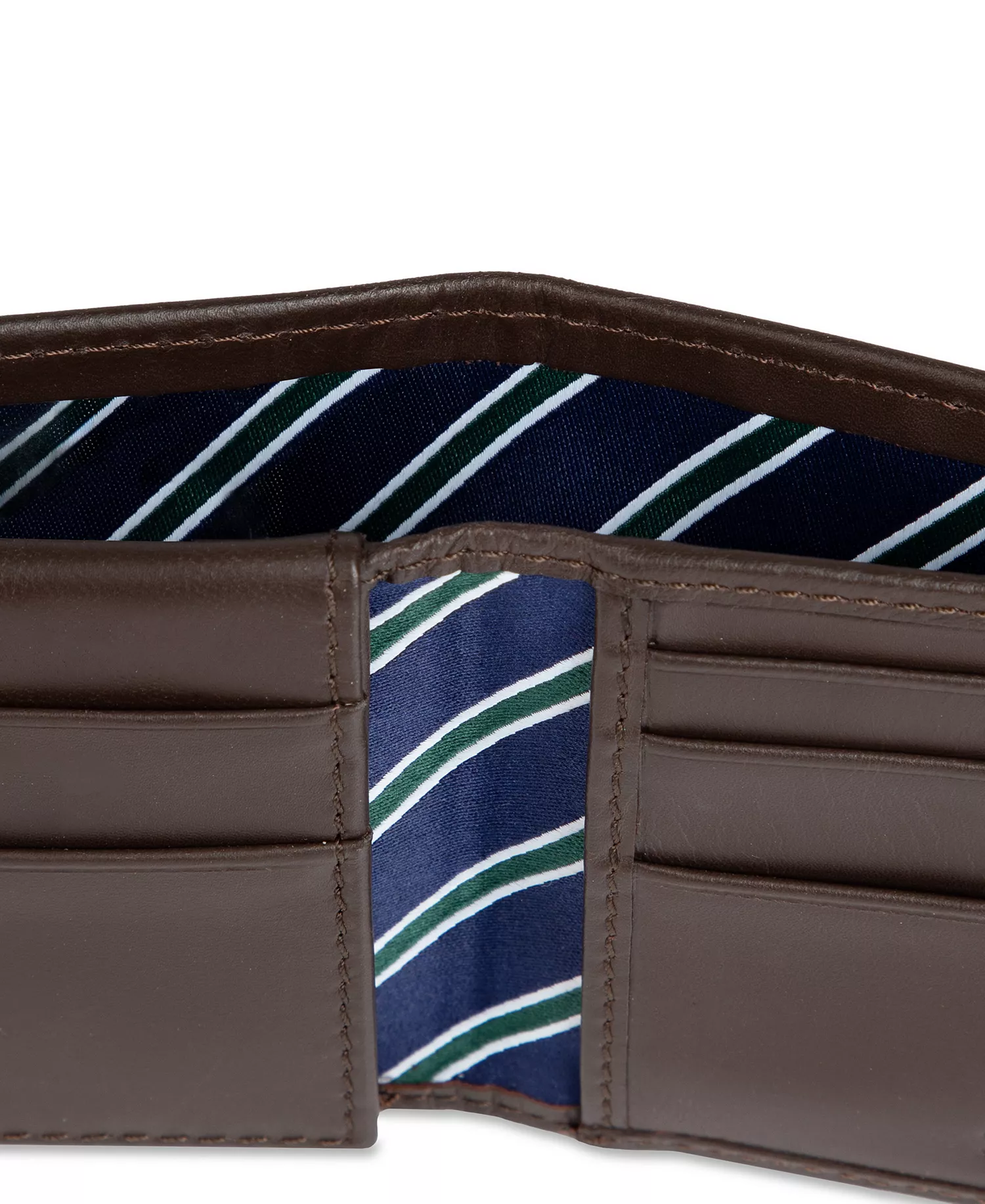 Men's Overlay Passcase Wallet - Brown - ONE SIZE