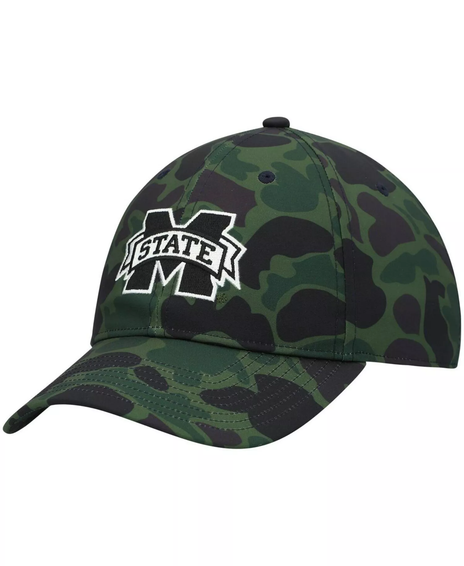 Men's Camo Mississippi State Bulldogs Military-Inspired Appreciation Slouch Adjustable Hat - Camo - One Size Fits All
