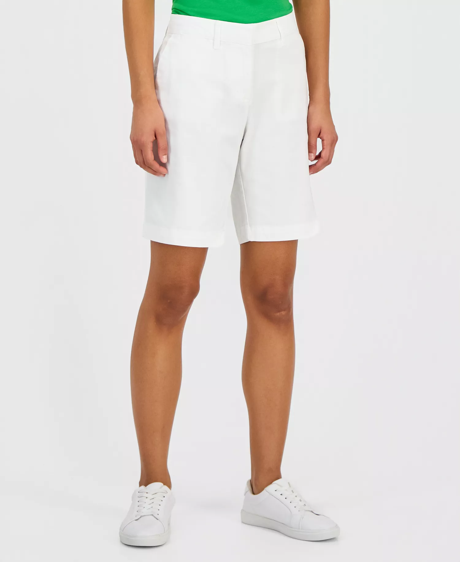 Jeans Women's Riviera Solid Shorts - Brt White - 10