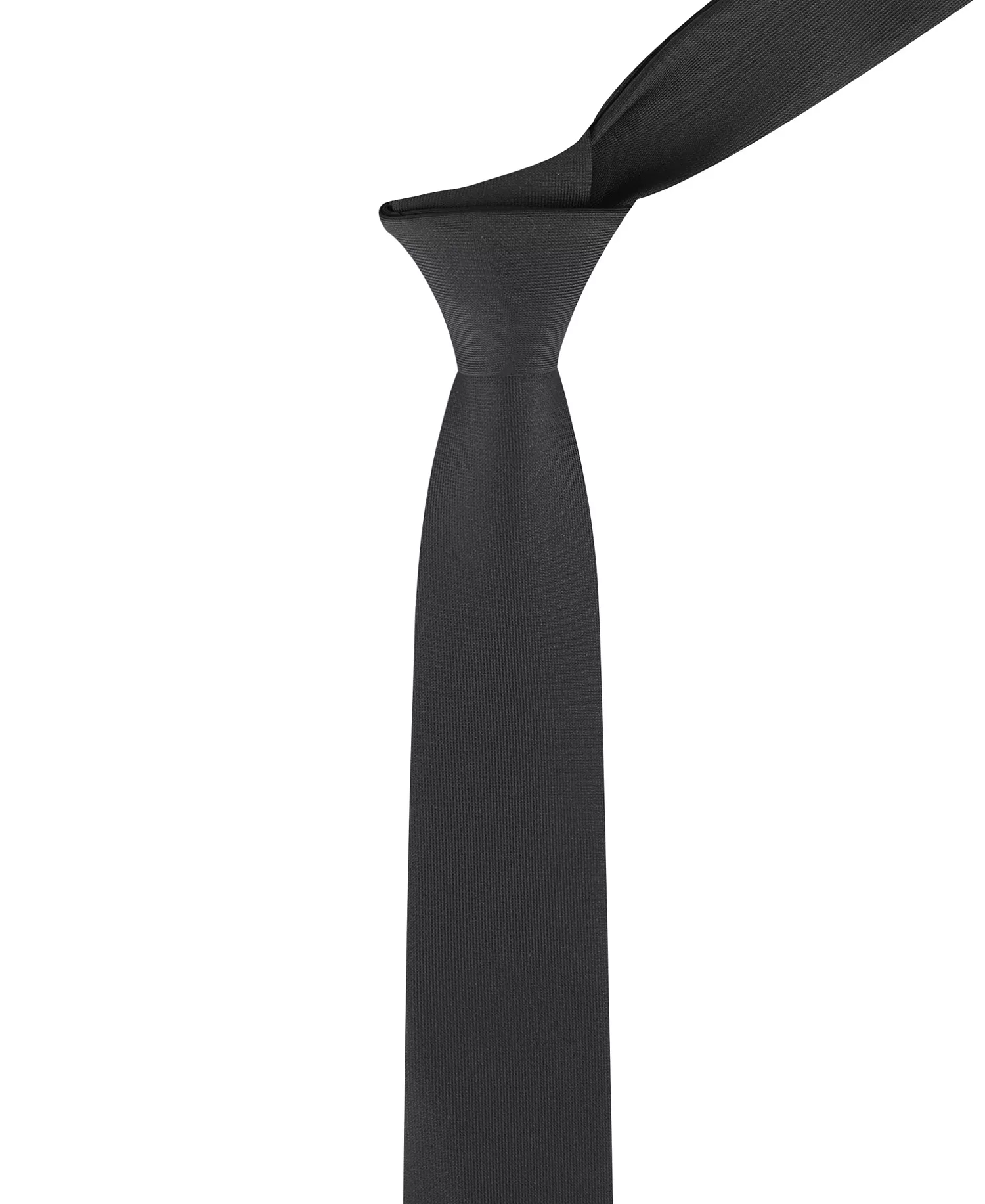 Men's Classic Textured Tie - Black - ONE SIZE