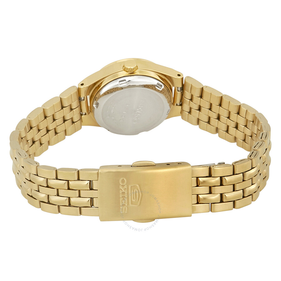 Seiko Series 5 Automatic Black Dial Ladies Watch