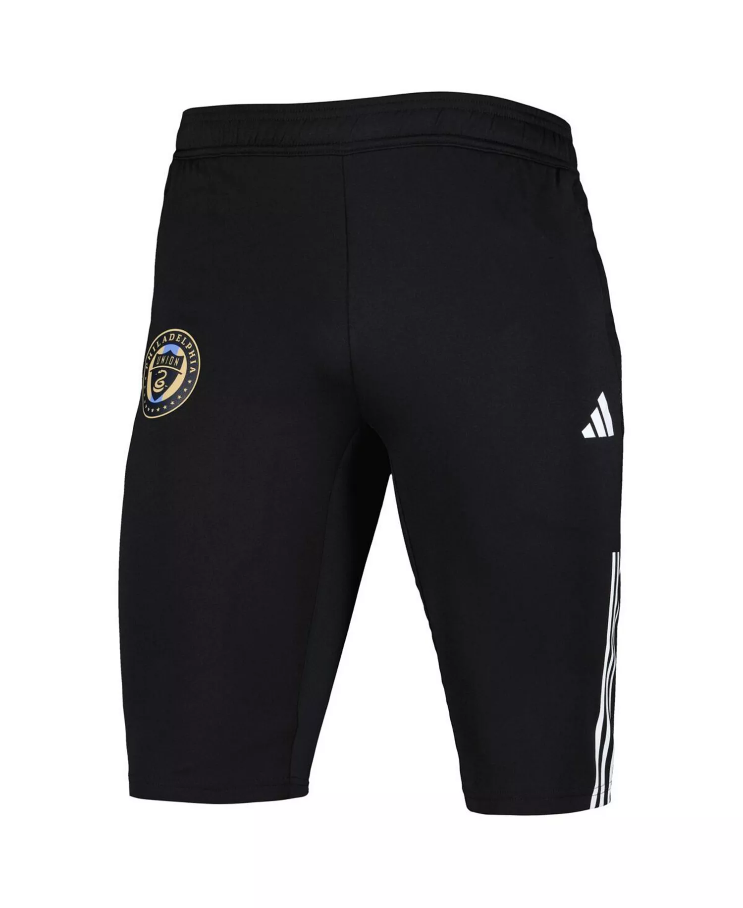 Men's Black Philadelphia Union 2023 On-Field Training AEROREADY Half Pants - Black - 2XL