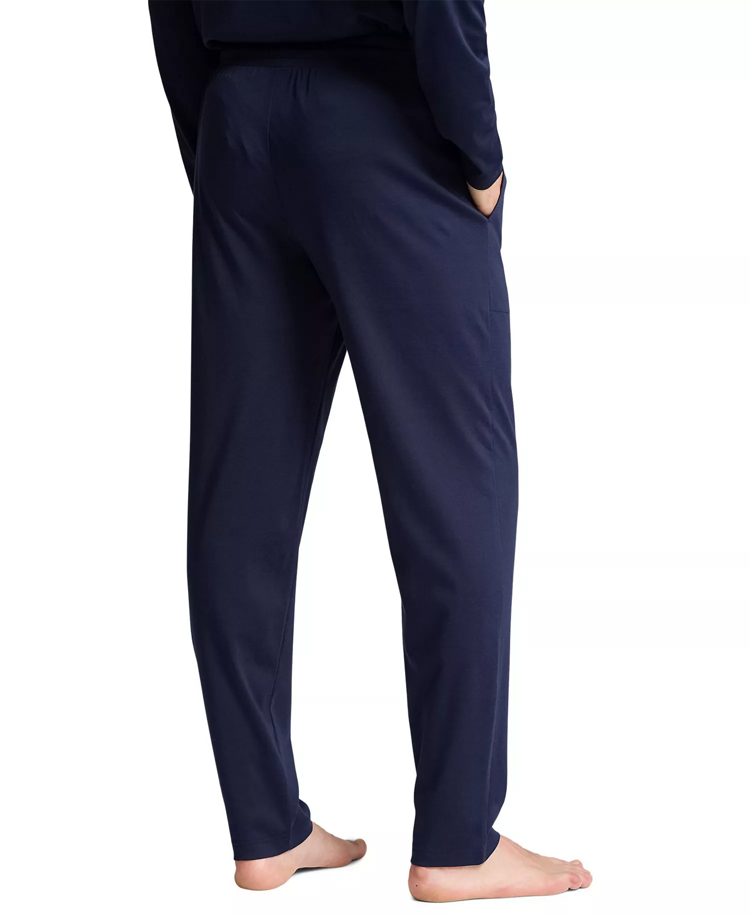 Men's Pull-On Pajama Pants - Cruise navy/Gold pony - L