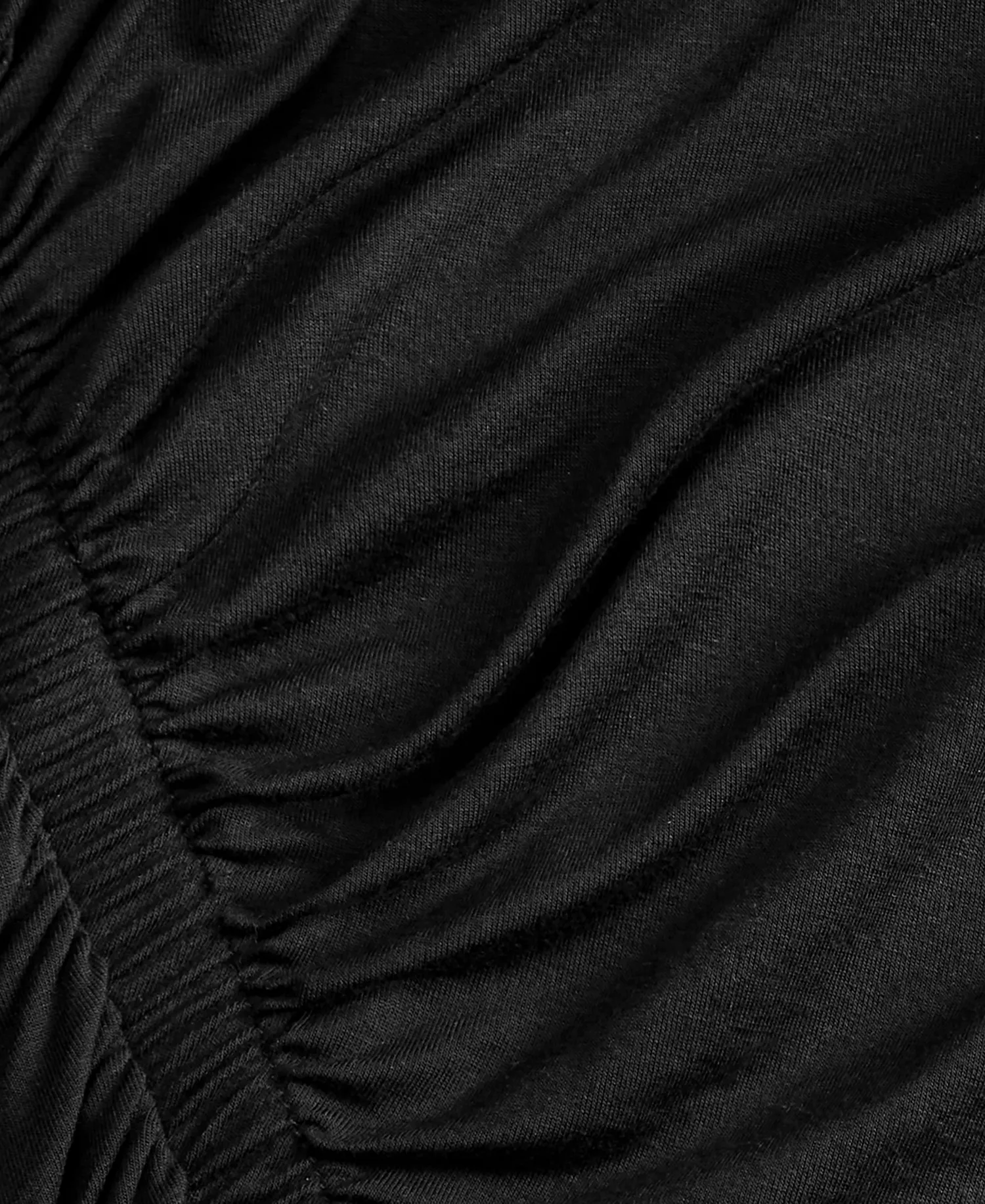 Women's Luxe-Layering Jersey Draped Sleeveless Top, Macy's Exclusive - Deep Black - L