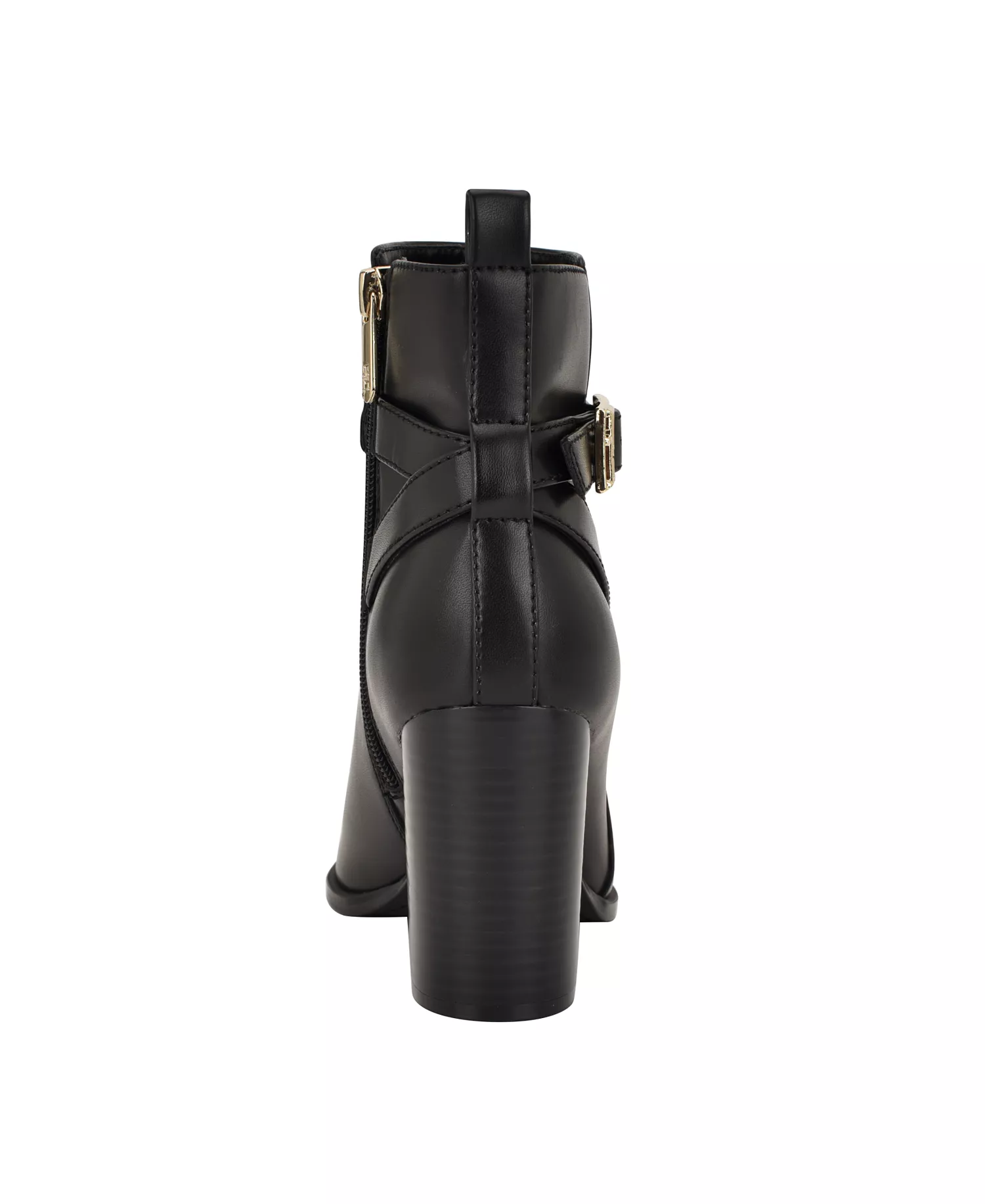 Women's Miriaha High Block Heel Dress Booties - Black - 10M