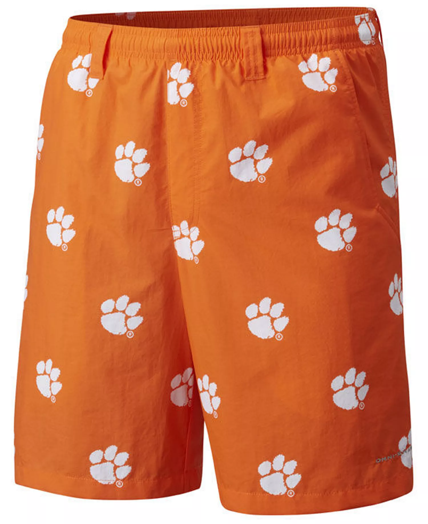 Men's Clemson Tigers Backcast Printed Short - Orange - L