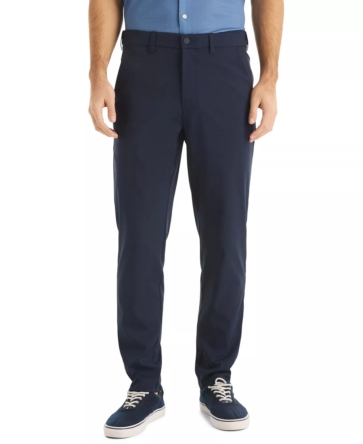 Men's Regular-Fit Performance Pants - Navy Seas - 30x30