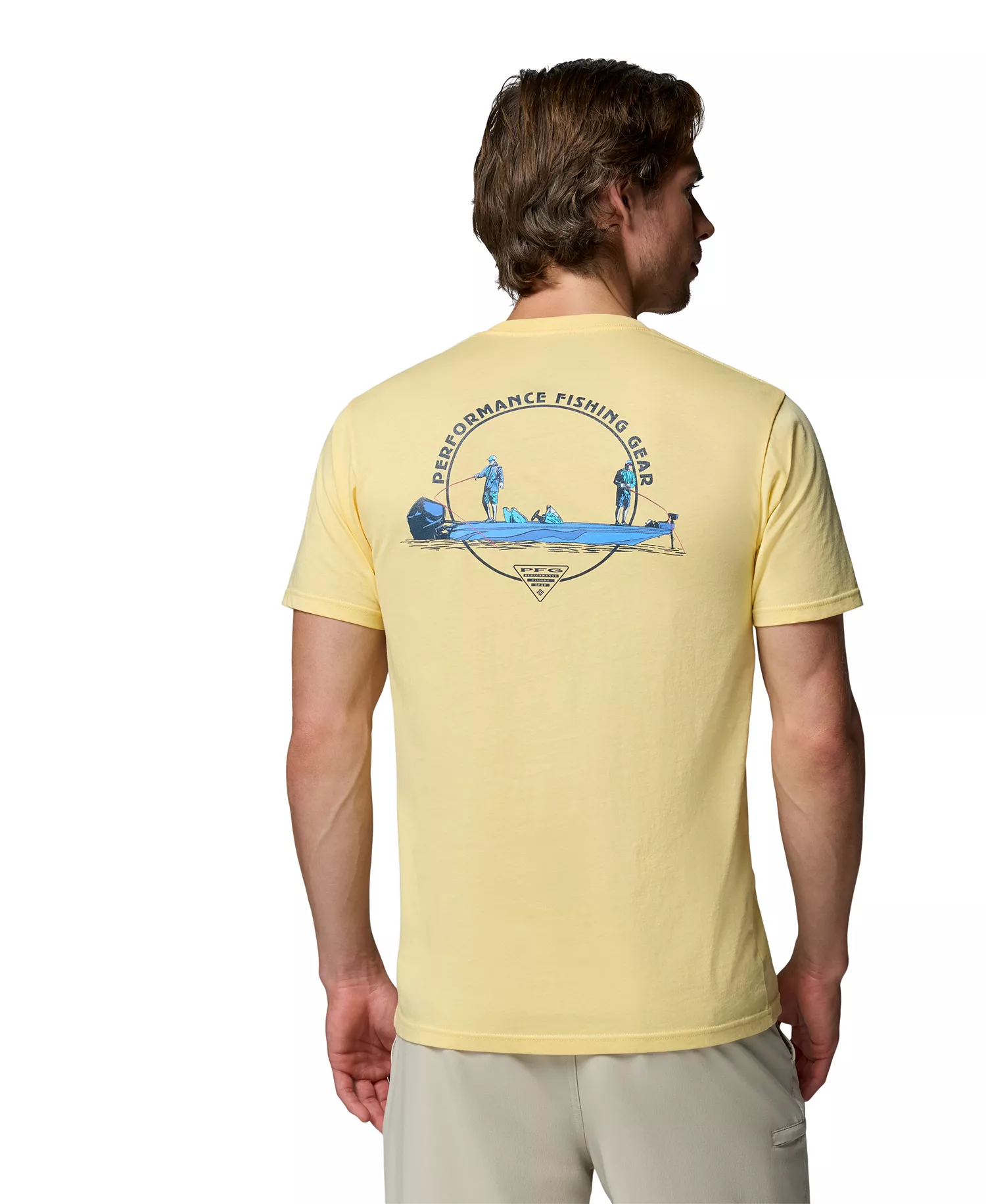 Men's PFG Tadel Graphic T-Shirt - SUNLIT - L