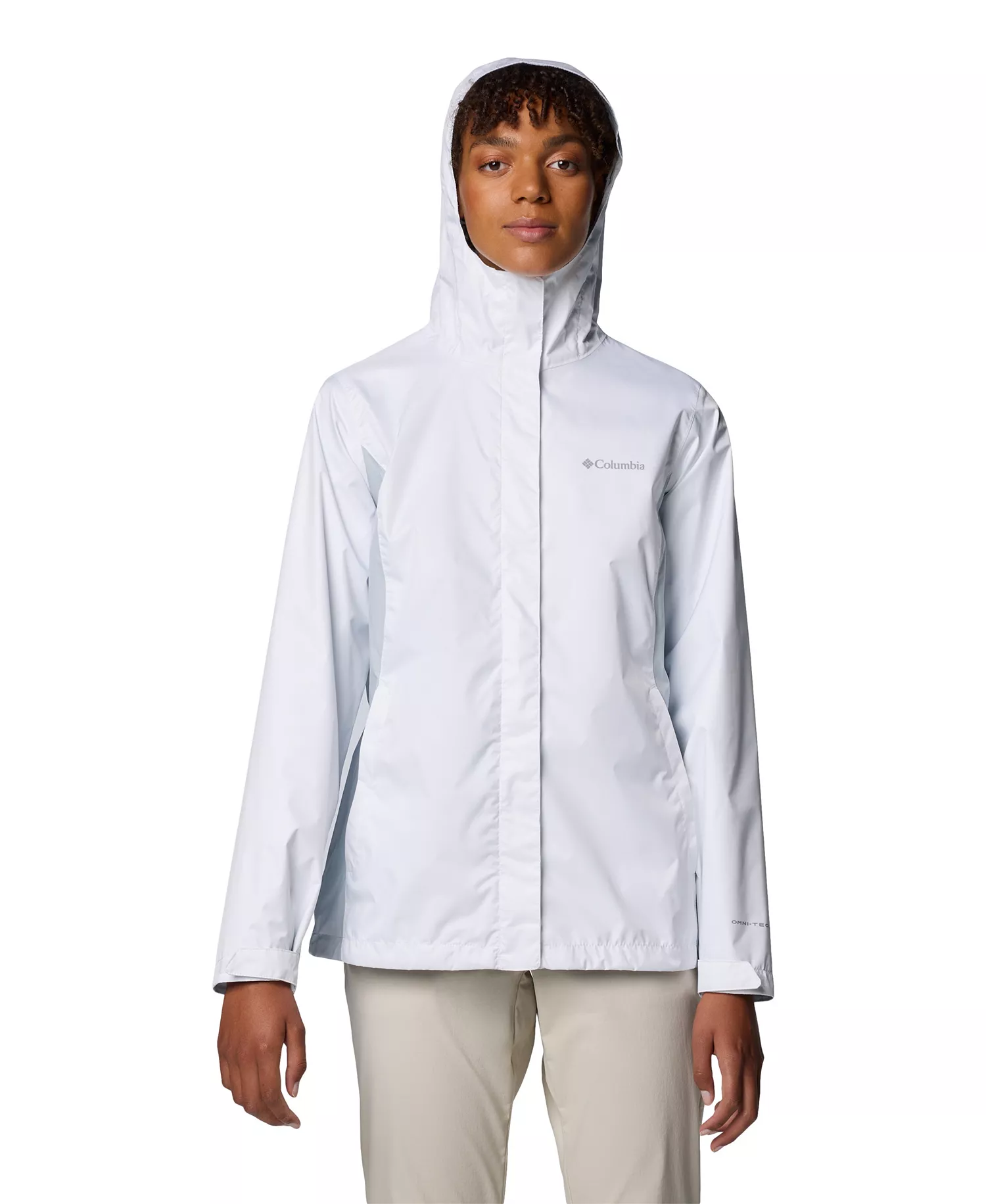 Women's Omni-Tech™ Arcadia II Rain Jacket - Black - L