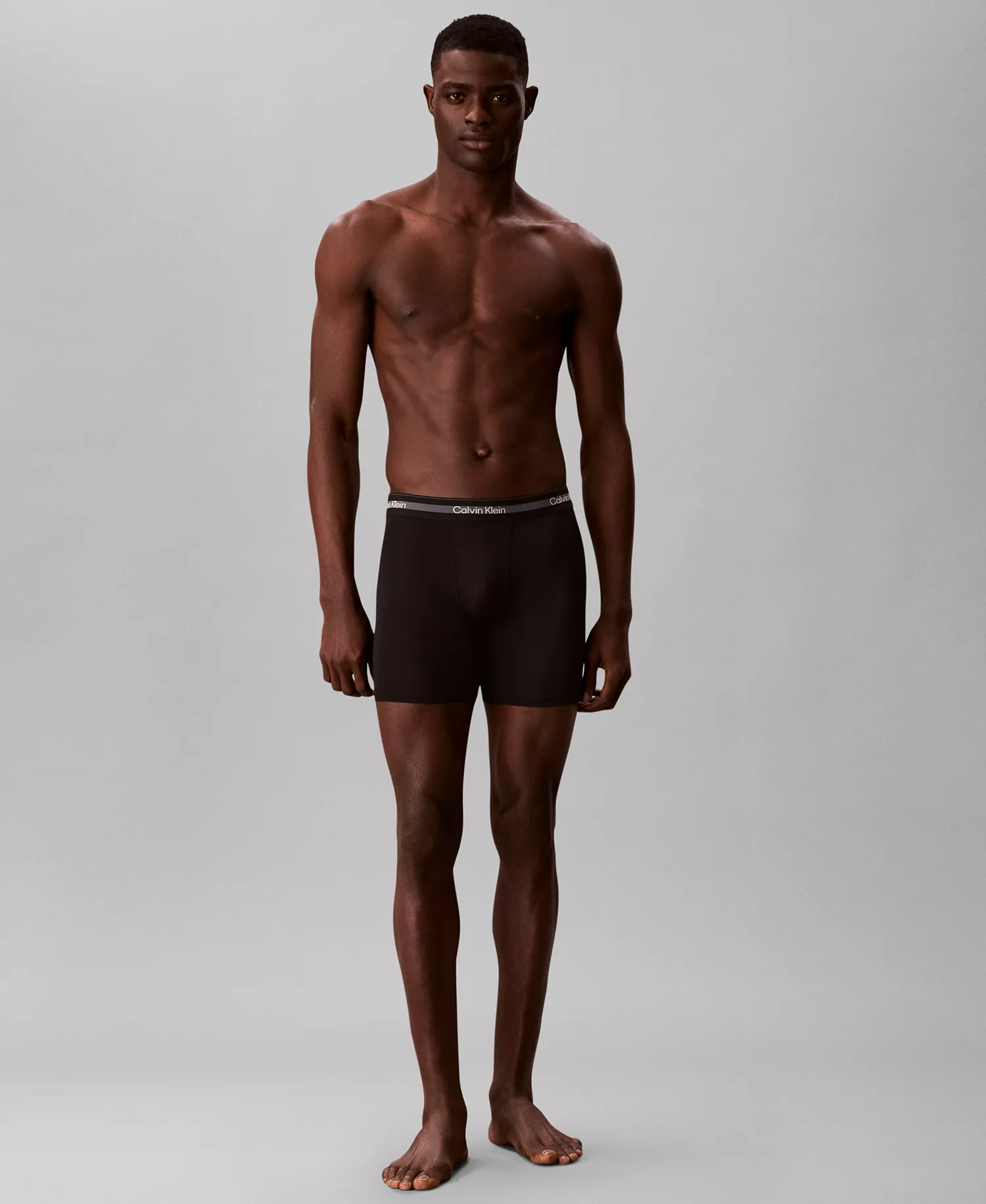 Men's Icon Active Mesh Long Leg Boxer Briefs, 3-Pack - Black - 1X