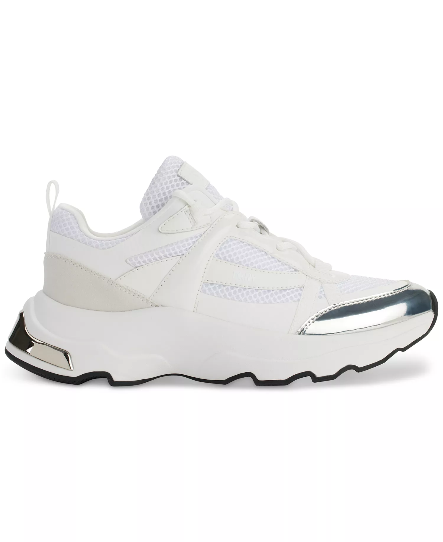 Women's Juna Lace-Up Running Sneakers - Bright White - 10M