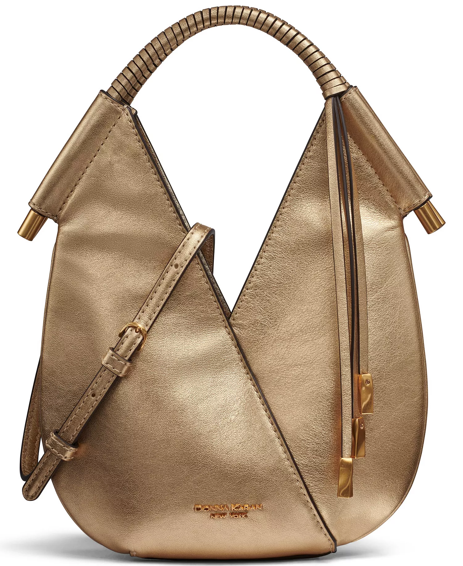 Metallic Micro Crossbody Bag - Gold - NO SIZE