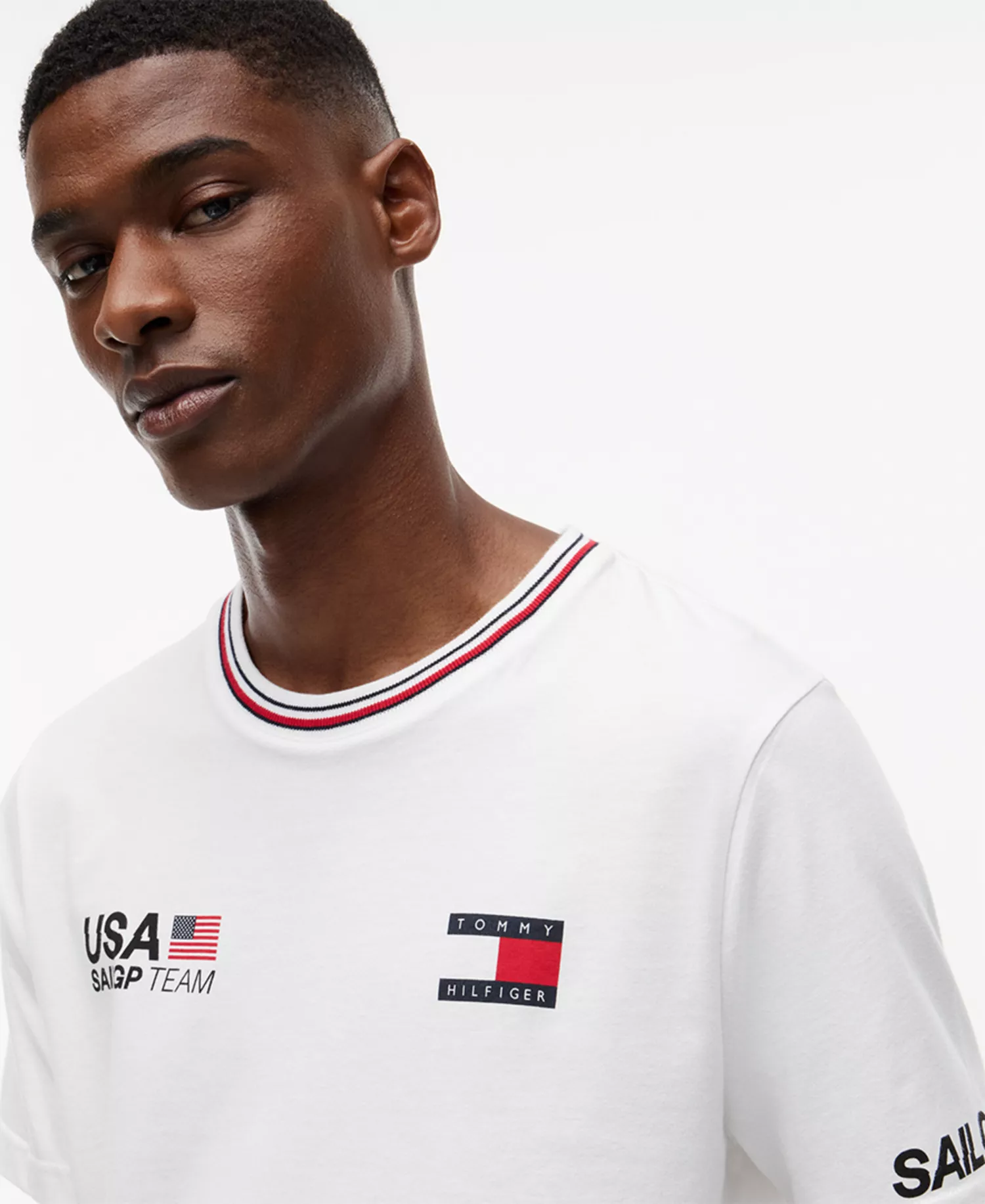 x U.S. SailGP Men's Replica T-Shirt - White - L