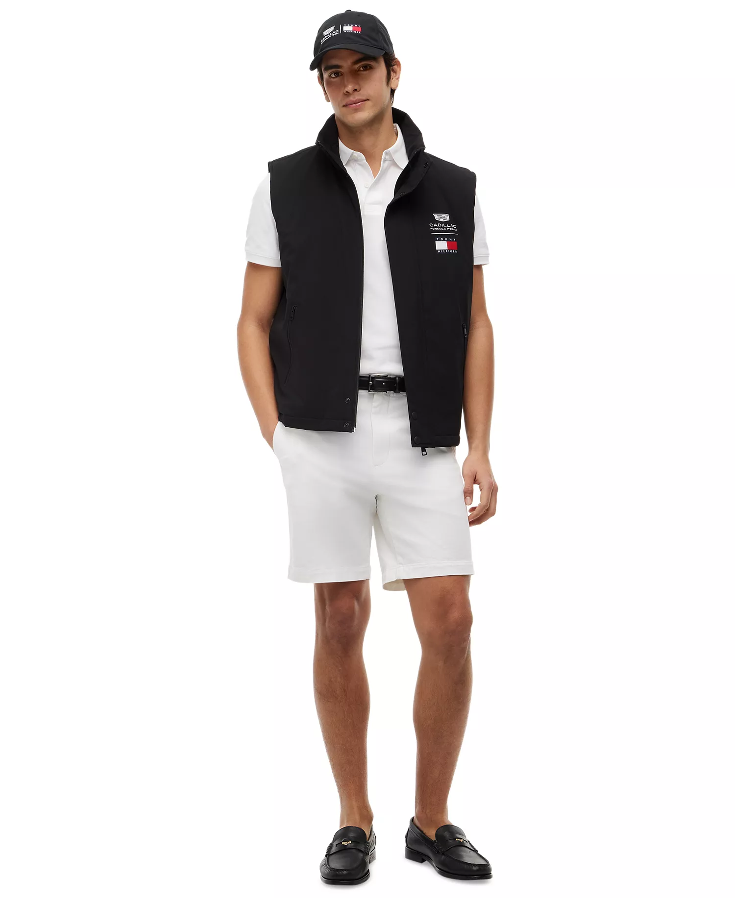 x Cadillac F1® Men's Logo Gilet - Black - L