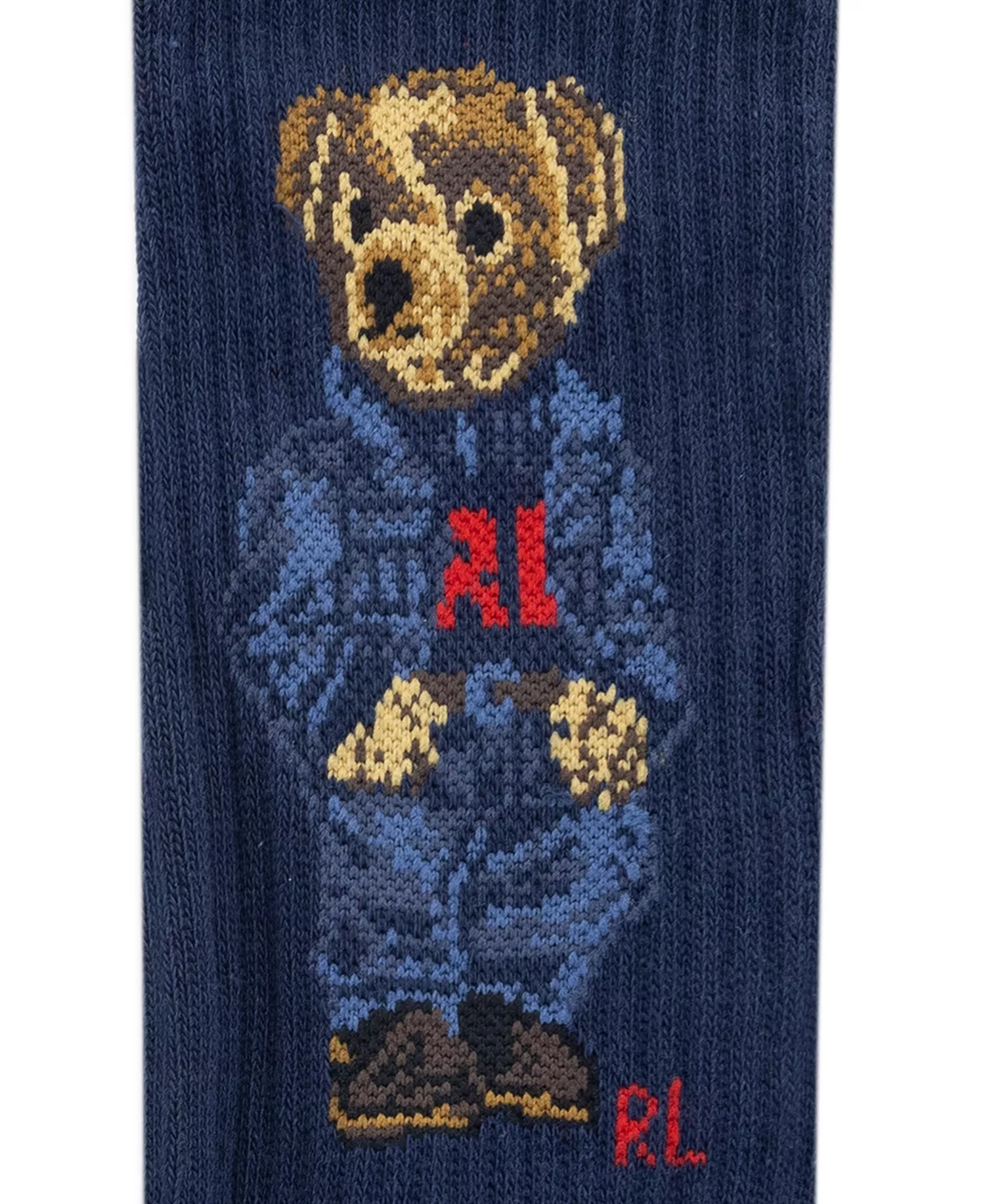 Men's 6-Pack Bandana Bear Crew Socks - Nvast - 7-12