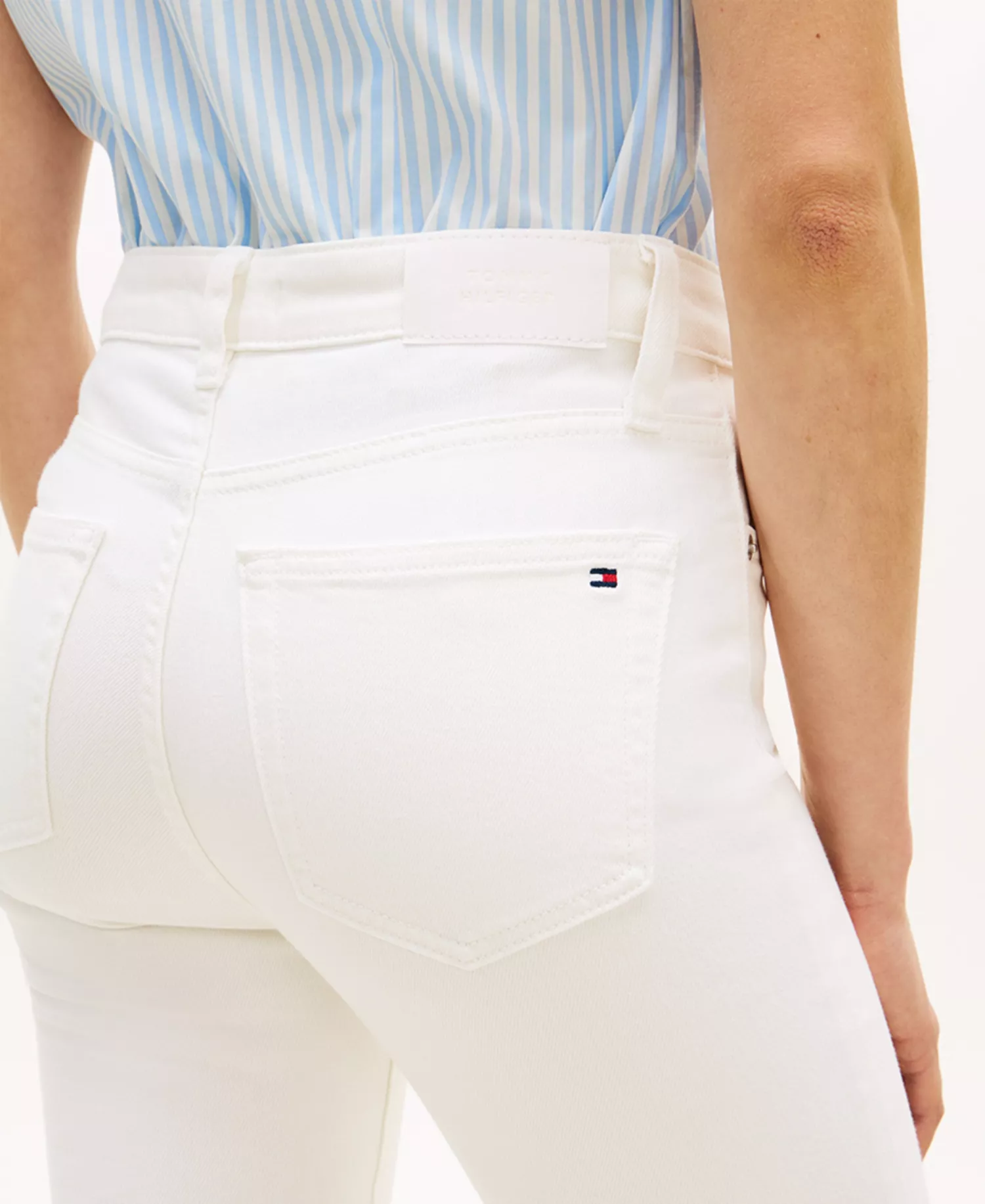 Women's Bootcut Jeans - Tommy Hilfiger Optic White - 10
