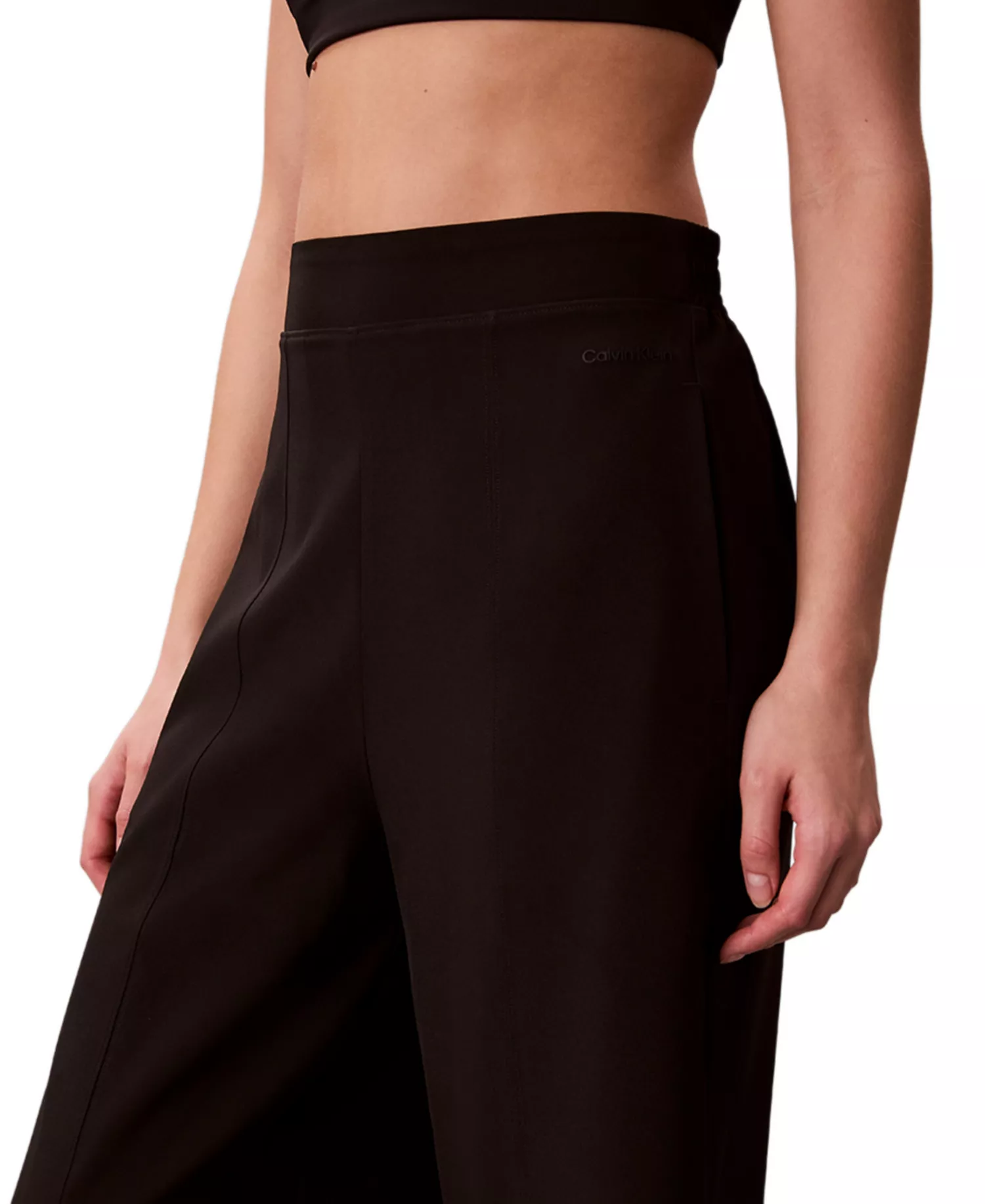 Women's Commuter Wide-Leg Capri Pants - Black - 2XL