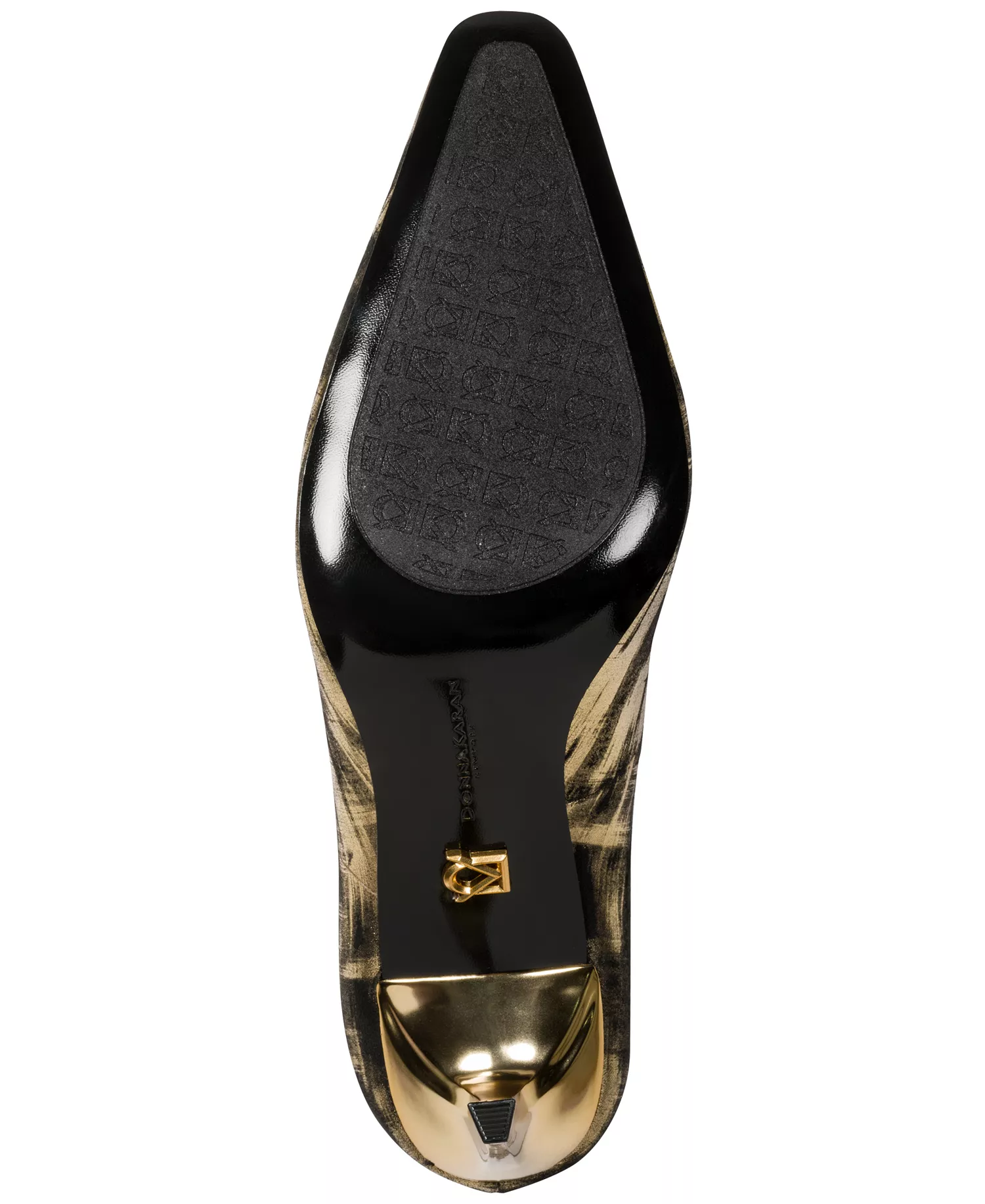 Women's Savita Stiletto Heel High Pumps - Black/ Gold - 10M