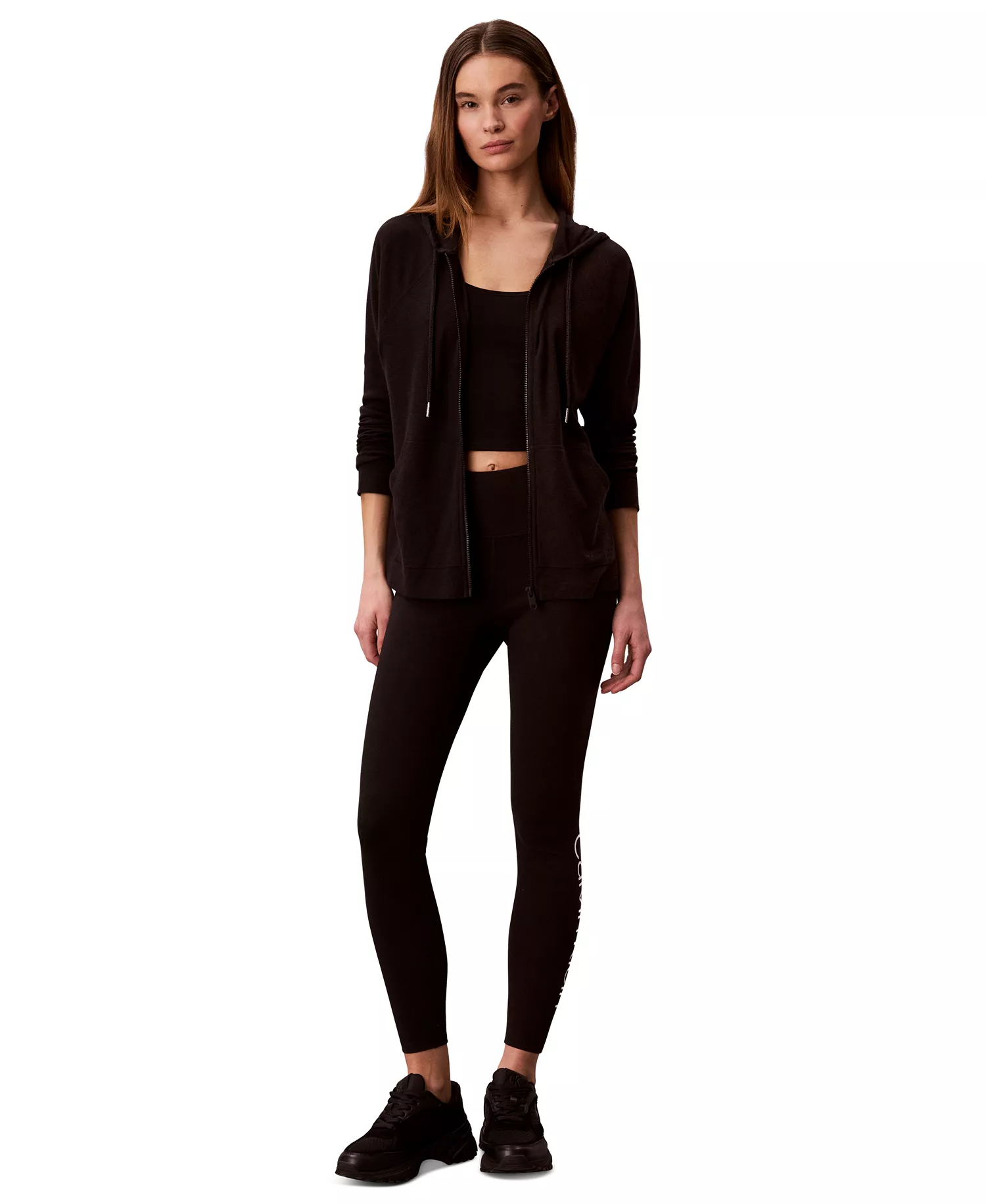 Women's Icon Sport Full Zip Lightweight Jacket - Black - 2XL