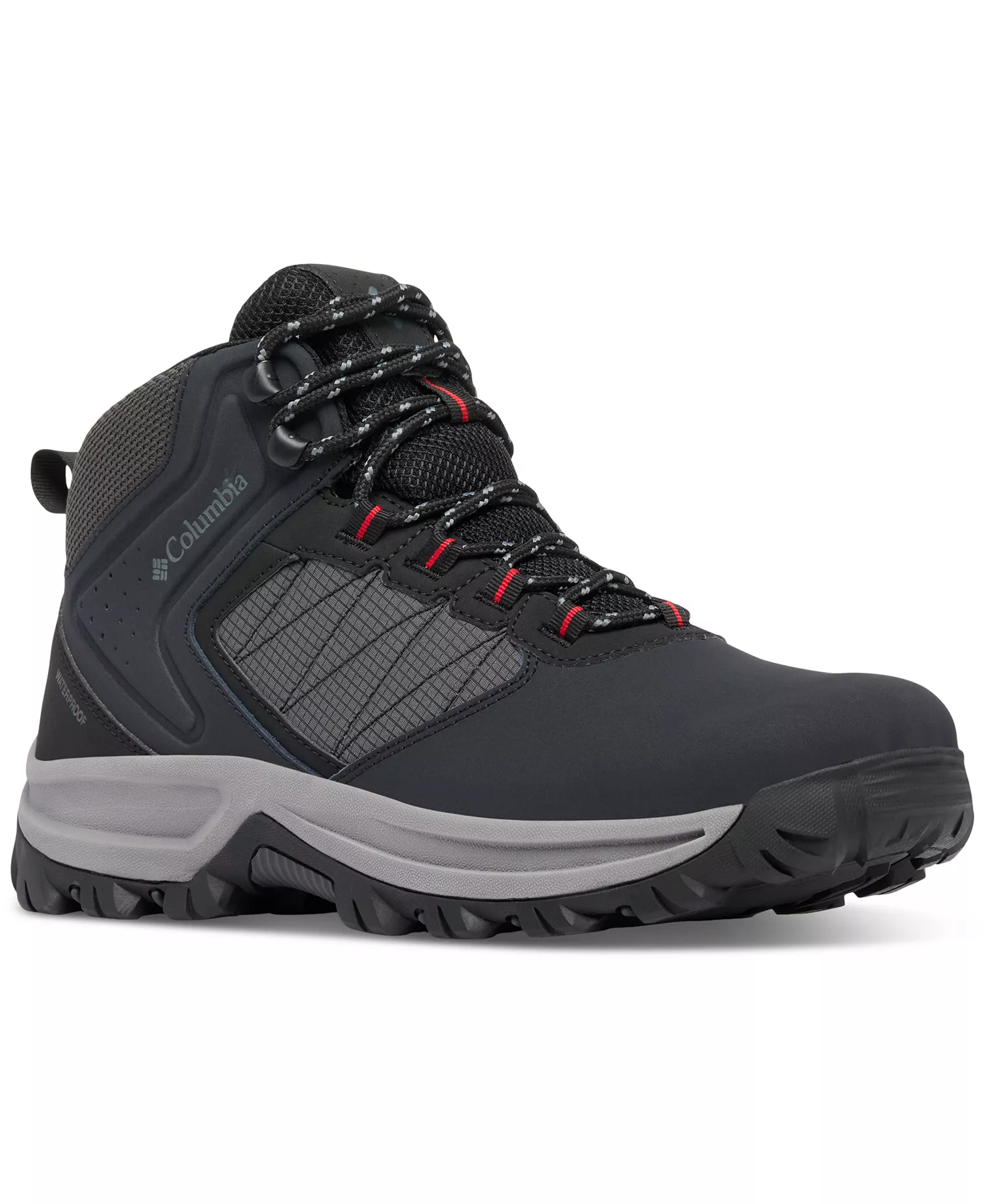 Men's Transverse Waterproof Hiking Boots - Black/Dark Gray - 10.5M