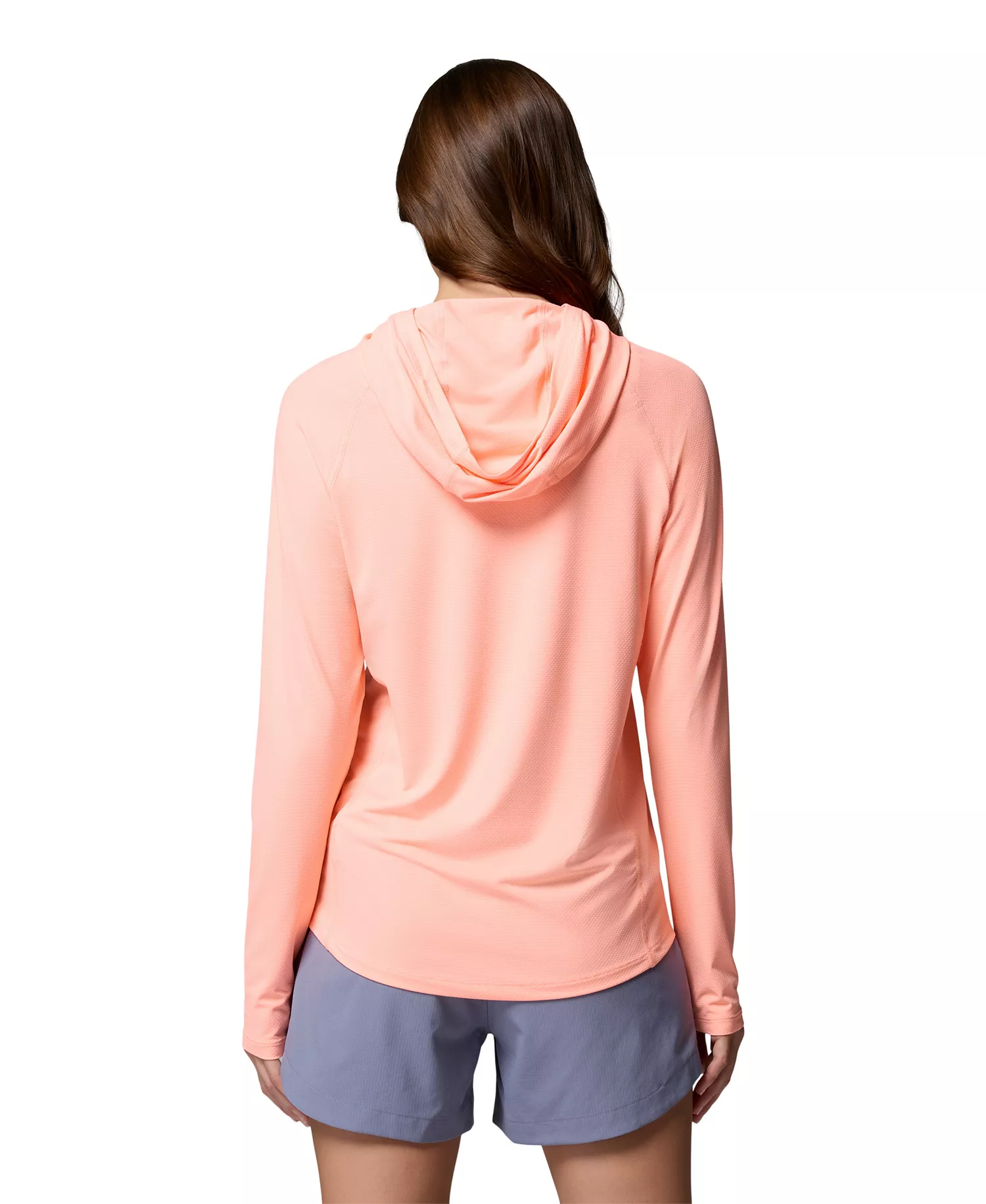 Women's PFG Solar Stream II Hoodie - Tiki Pink - L