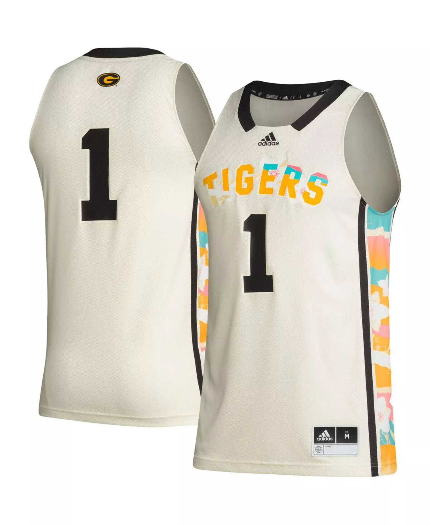 Men's #1 Khaki Grambling Tigers Honoring Black Excellence Basketball Jersey - Khaki - L